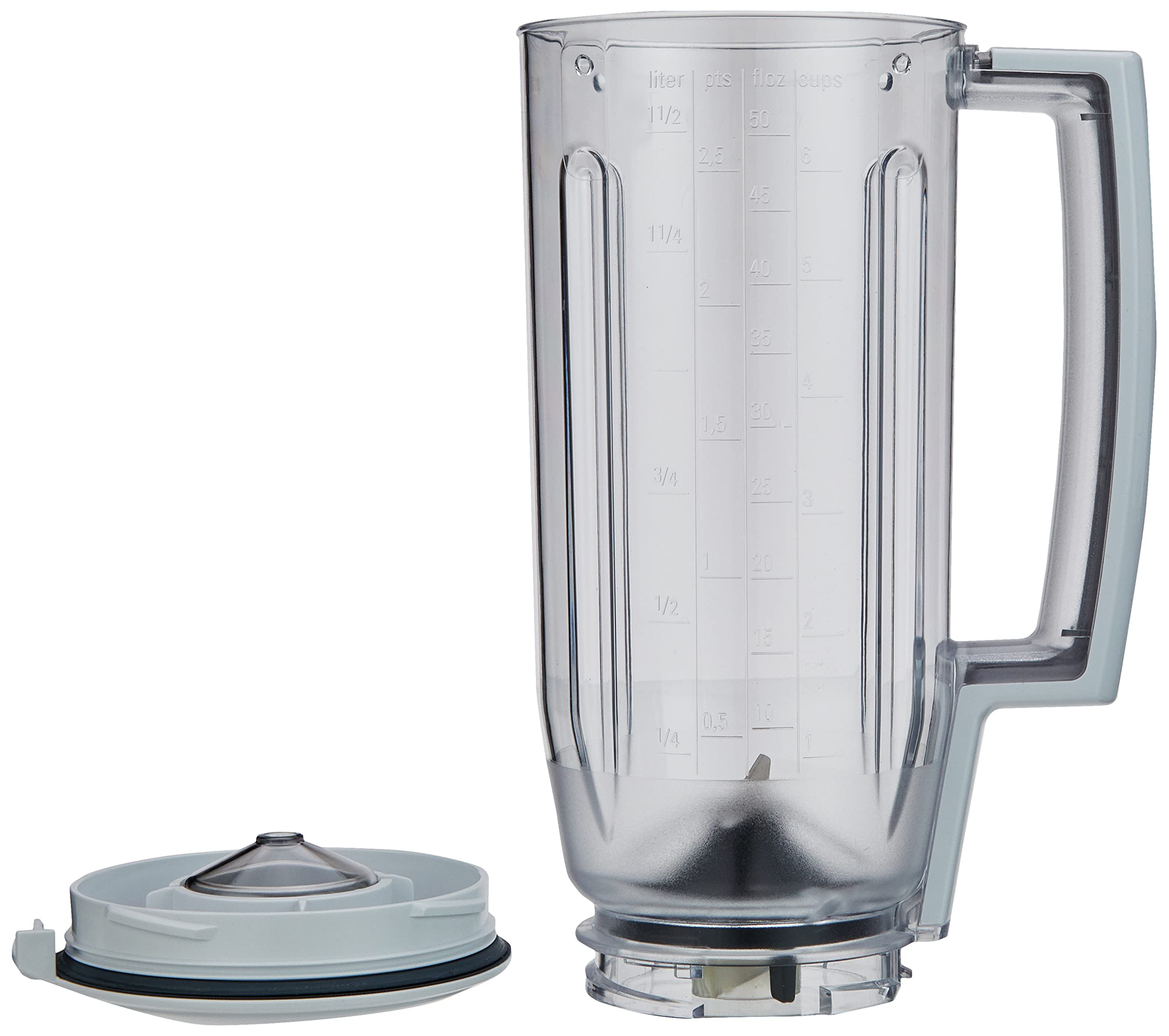 Bosch Blender Attachment for Bosch Universal Plus Mixer | Ideal Mixer Accessory for Blending Bread  Fruit  Ice | TRITAN Co-polyester with Stainless Steel Blades | 6 Cup Capacity