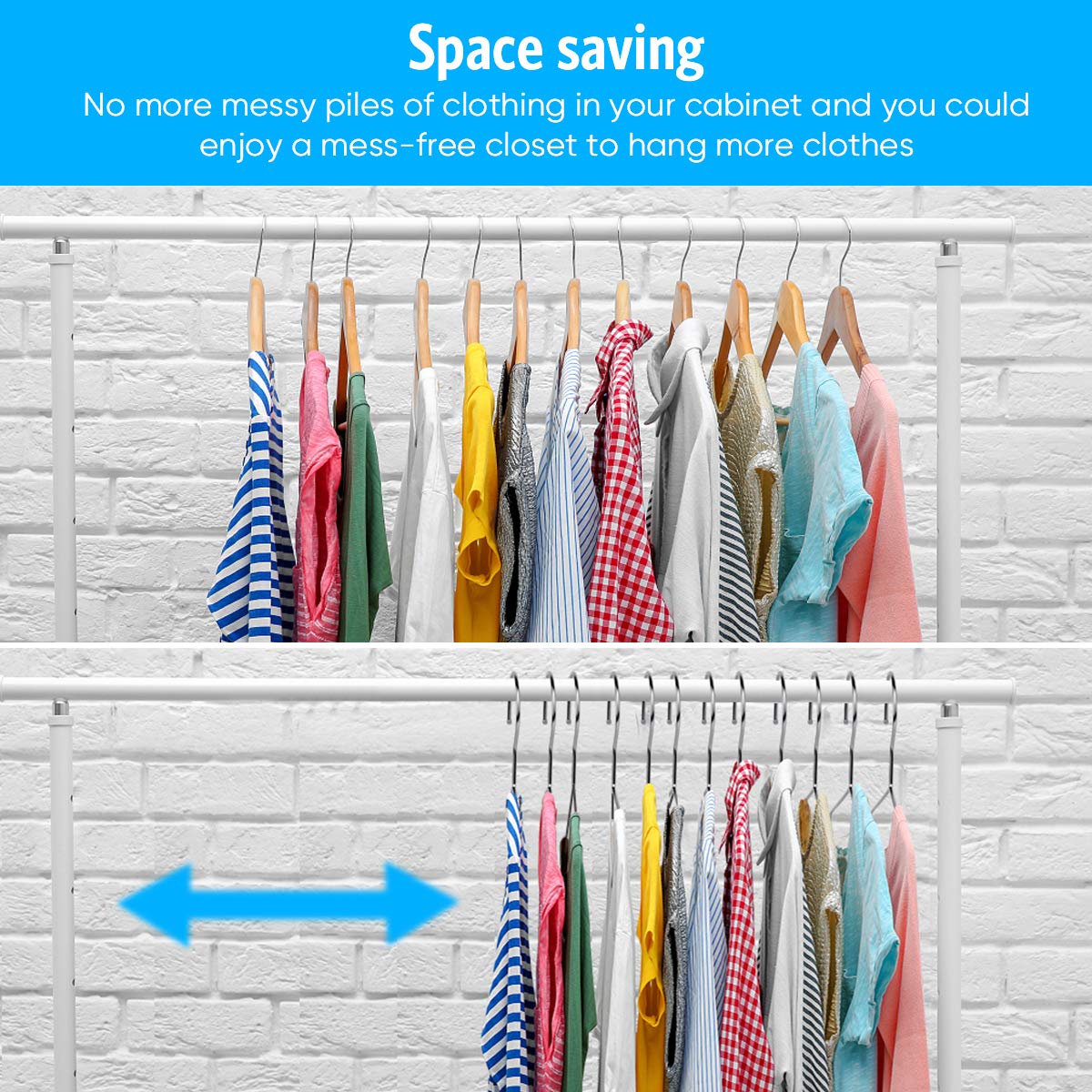 Fayleeko Wire Hangers 40 Pack Coat Hangers Strong Heavy Duty Stainless Steel Metal Hangers 17.7 Inch Ultra Thin Space Saving Clothes Hangers (Silver  40pack 17.7inch)