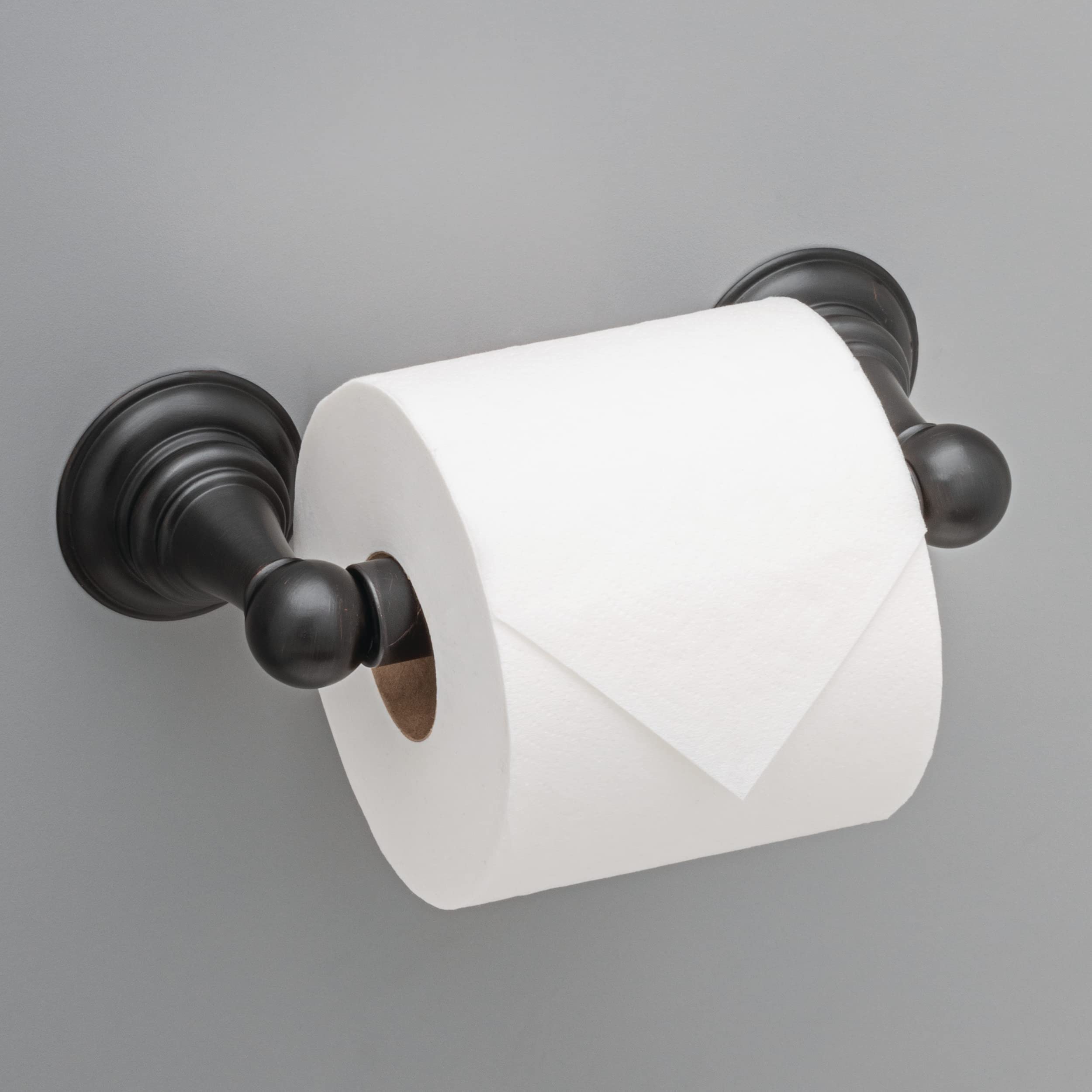 Delta 134437 Providence Spring Toilet Paper Holder, Spotshield Venetian Bronze