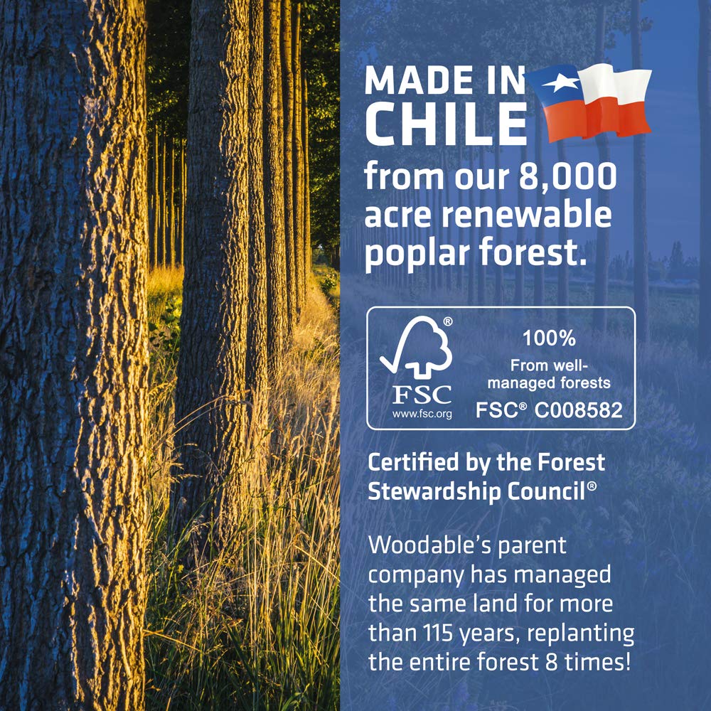 Disposable Wooden Cutlery Set - 100% Home Compostable - 100 Spoons 6.5, Bamboo Utensils Alternative, Eco-Friendly, Organic, Su