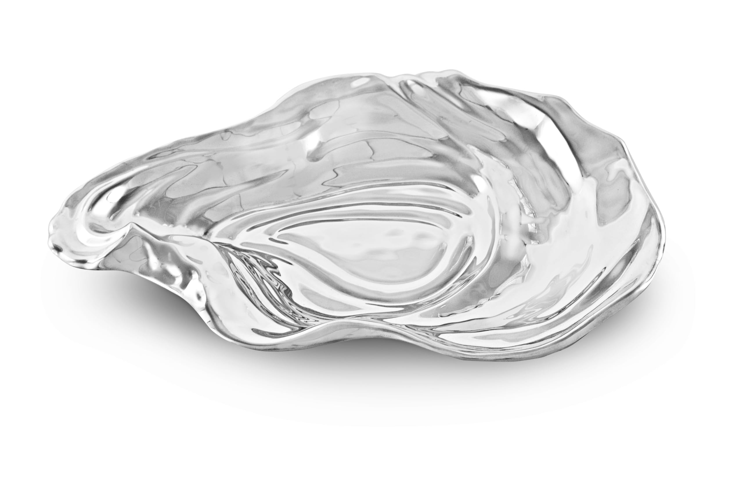 Beatriz Ball Large Ocean Oyster Bowl, Metallic
