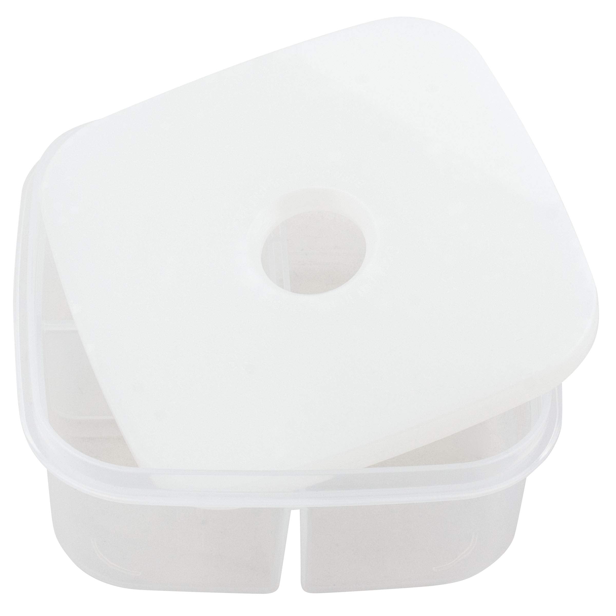 Stephen Joseph, Snack Box With Ice Pack,3 Compartments And Lid, Reusable, Travel On-The-Go Meals, Removable Ice Pack, Rainbow