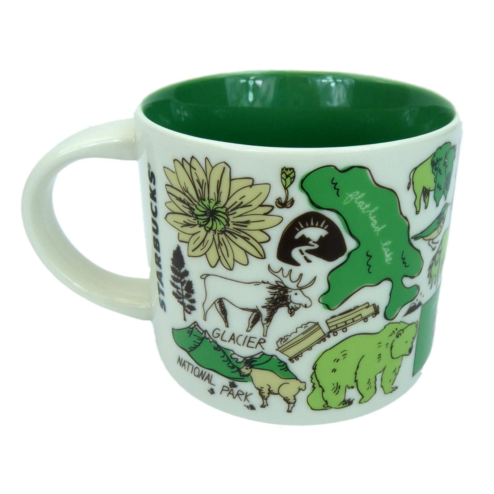 Starbucks Montana Been There Series Across The Globe Collection Coffee Mug 14 Ounce