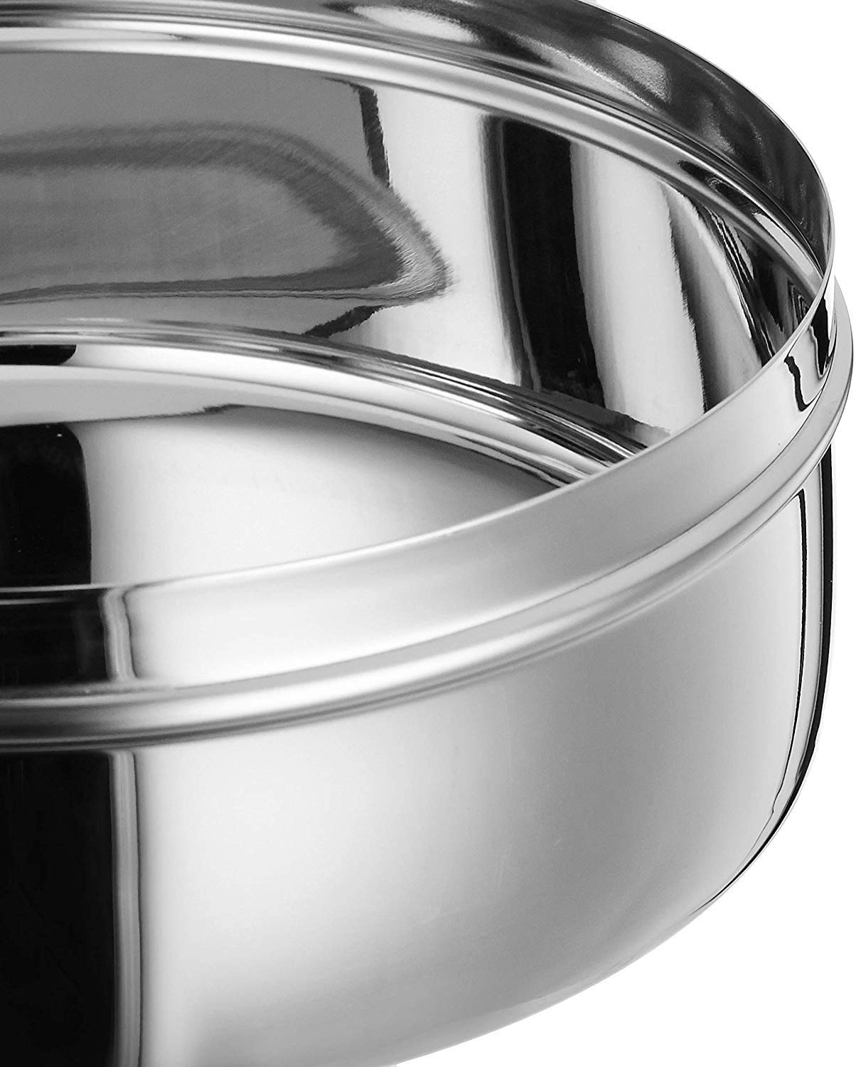 Artisenia Mother'S Day Gifts Stainless Steel Spice Container 7 Containers And Small Spoon Orange See Through Masala Box Indian M