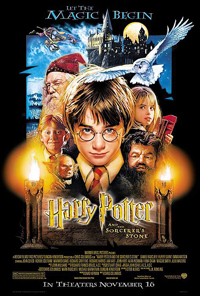 Harry Potter And The Sorcerer'S Stone - Movie Poster (Regular Style) (Size: 27 X 40 Inches)