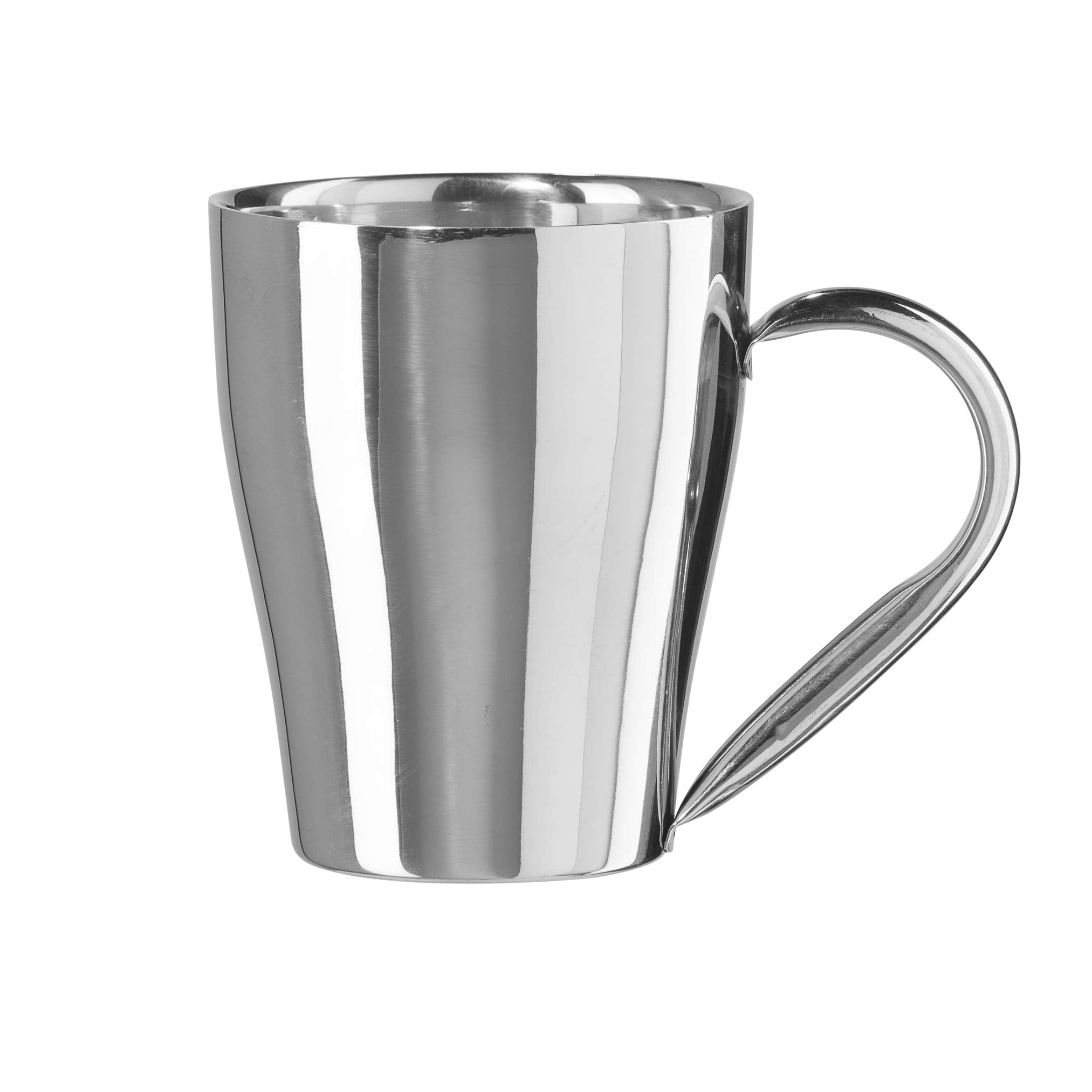 Oggi Insulated Coffee Mug 12oz  Dual Wall Stainless Steel Technology Coffee or Tea Mug with Elegant Mirror Finish, Ideal Used f
