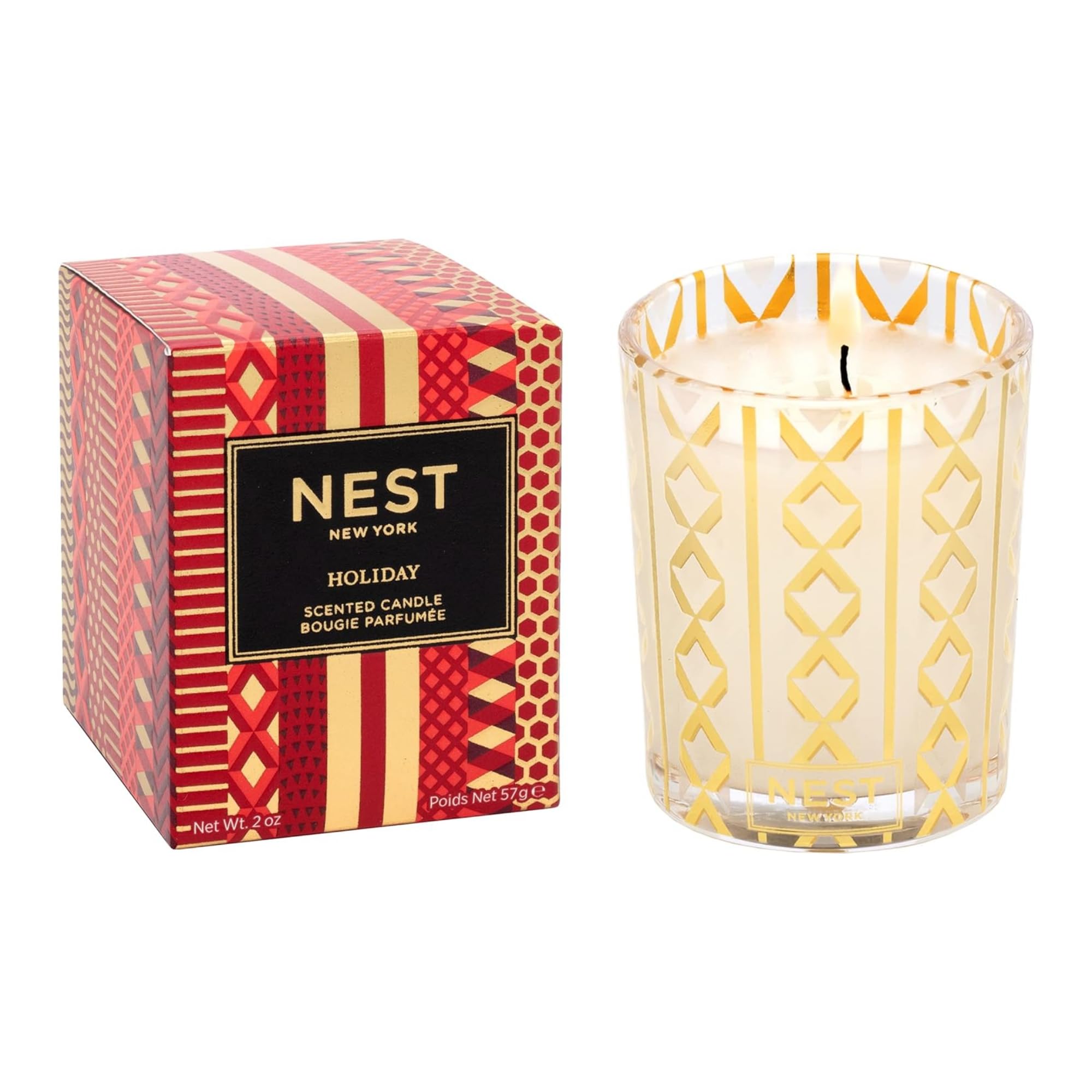 NEST Fragrances Votive Candle- Holiday , 2 oz