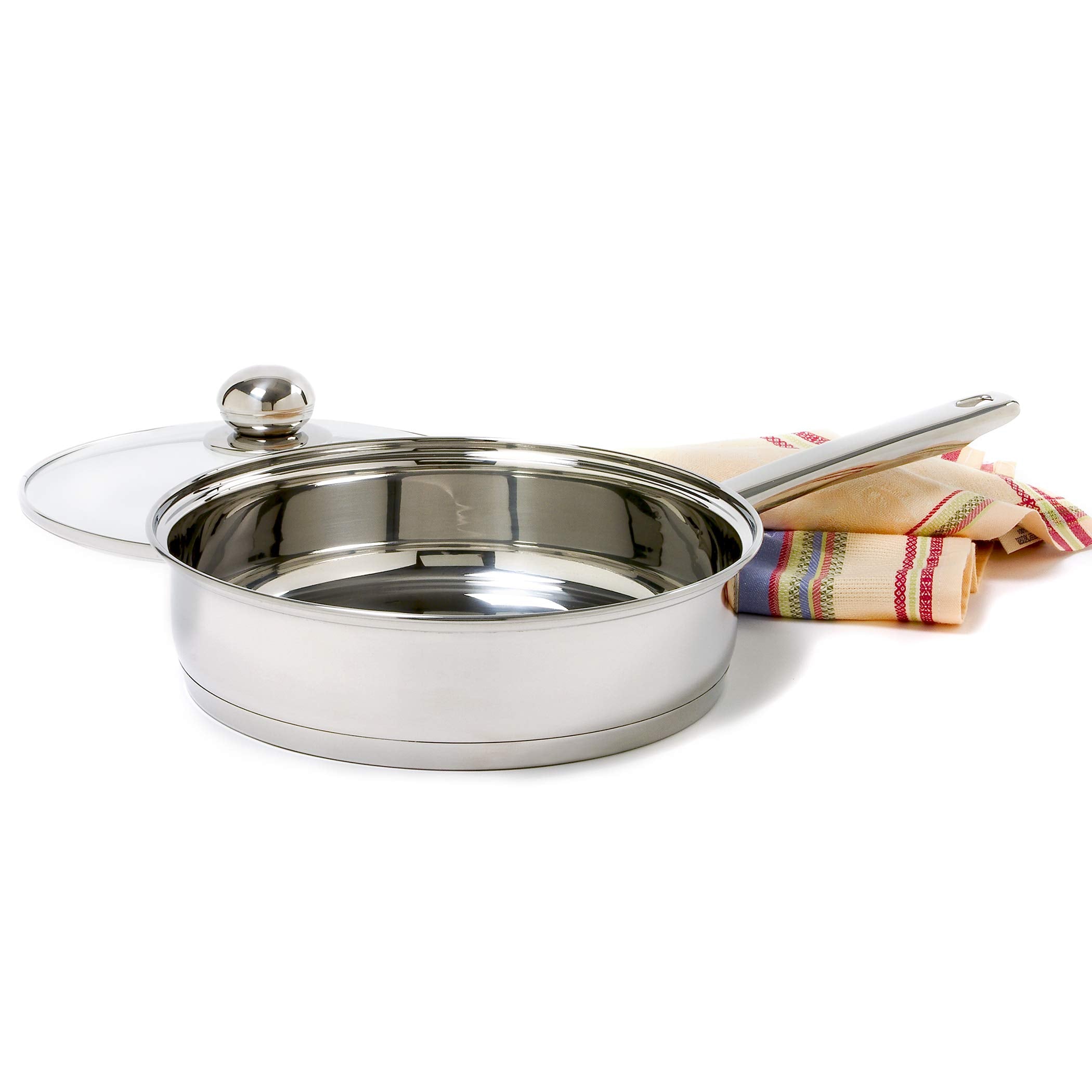 Norpro Stainless Steel 10 Inch Egg Poacher Skillet Set