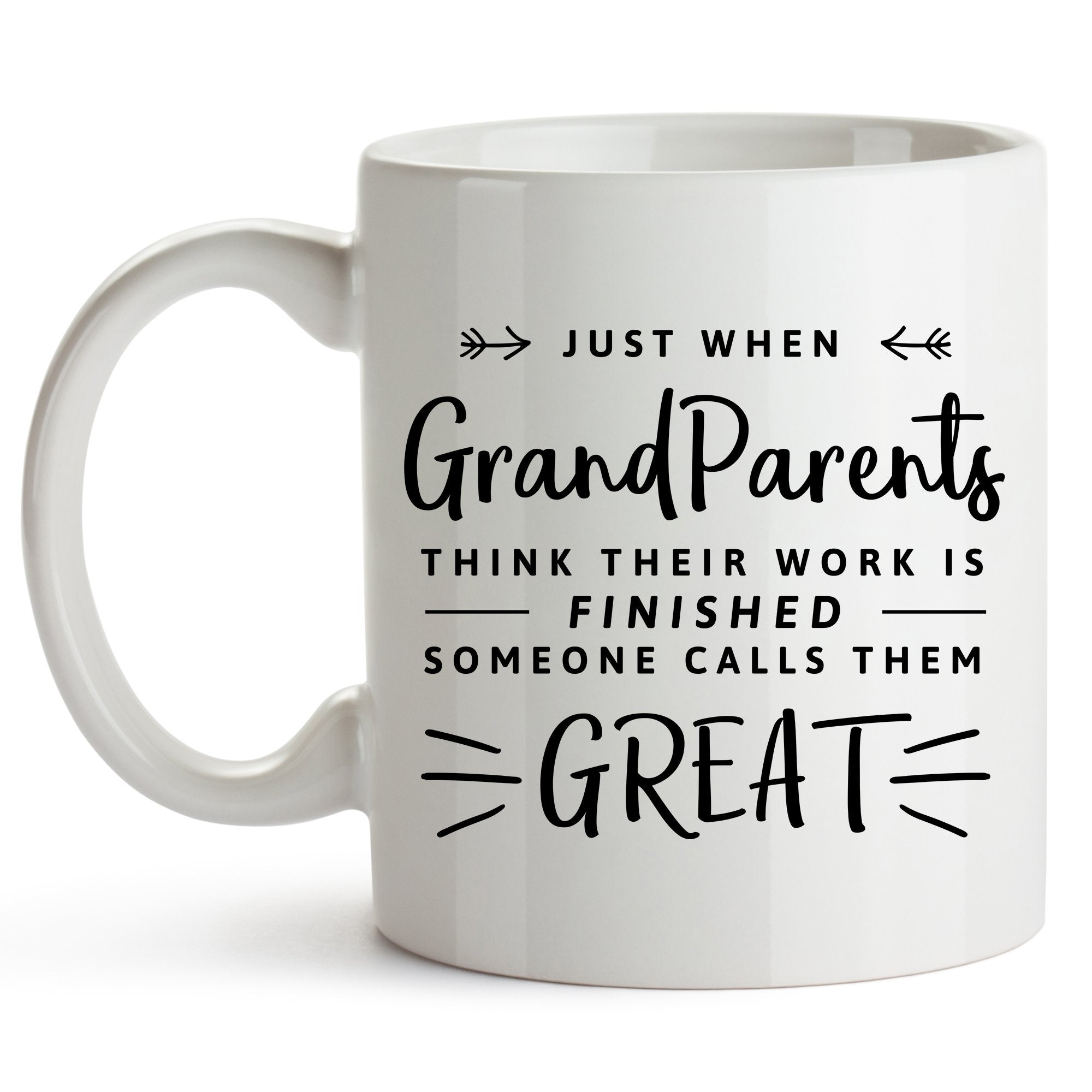 Someone Calls Them Great - Funny Coffee Mug - Gift for Great-grandparents - Baby Announcement To Great-grandparents - Great-gran