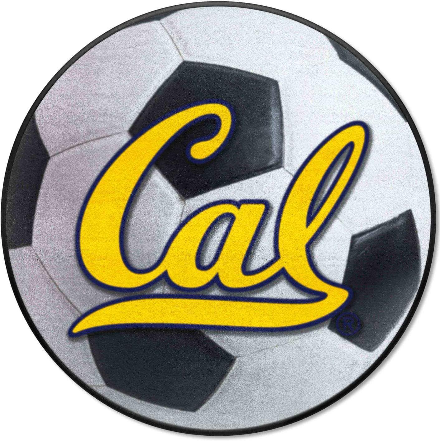 University of California - Berkeley Soccer Ball Rug - 27in. Diameter