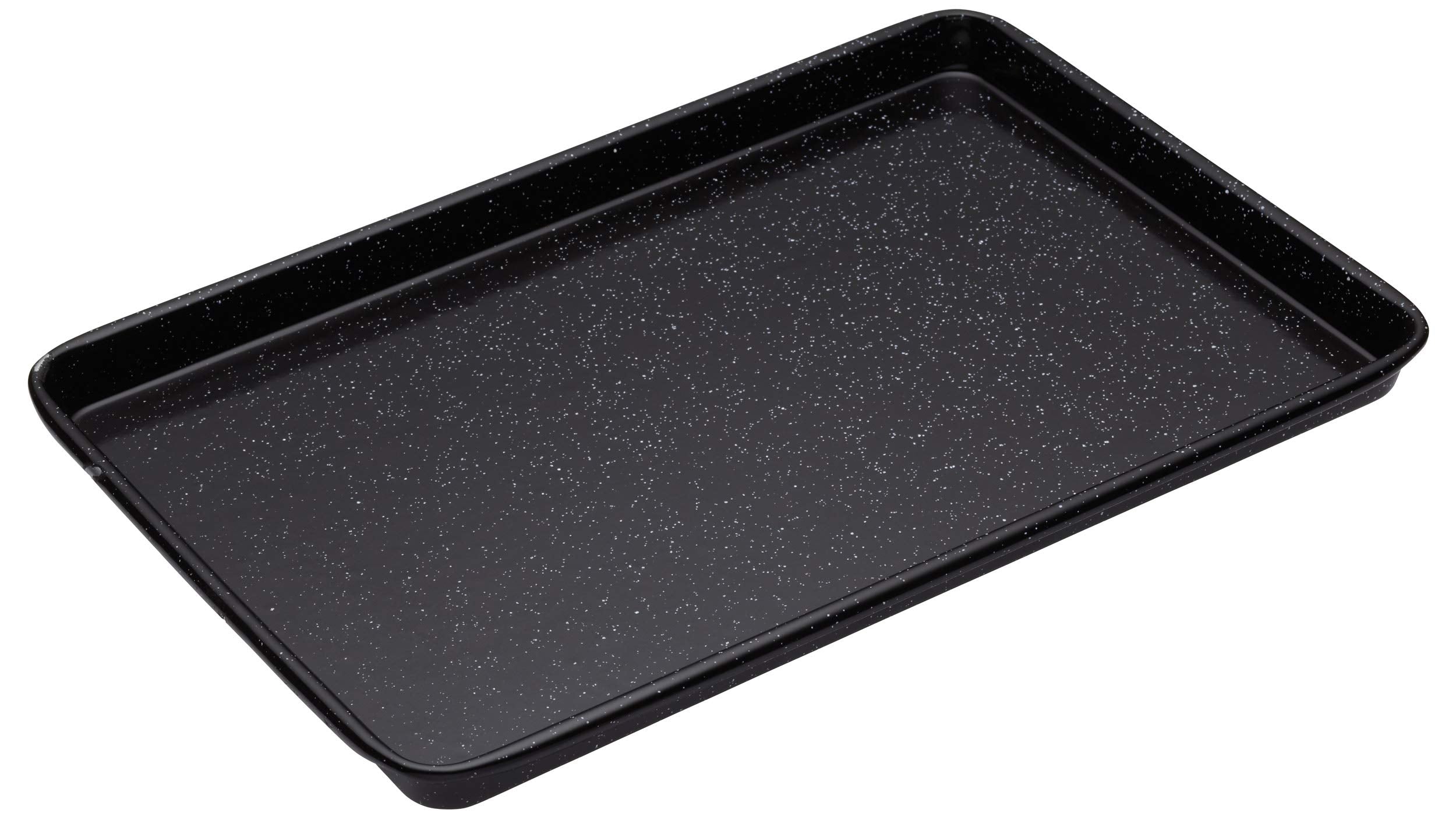 MasterClass KitchenCraft Professional Large Baking Tray, Vitreous Enamel, 39 x 27 cm