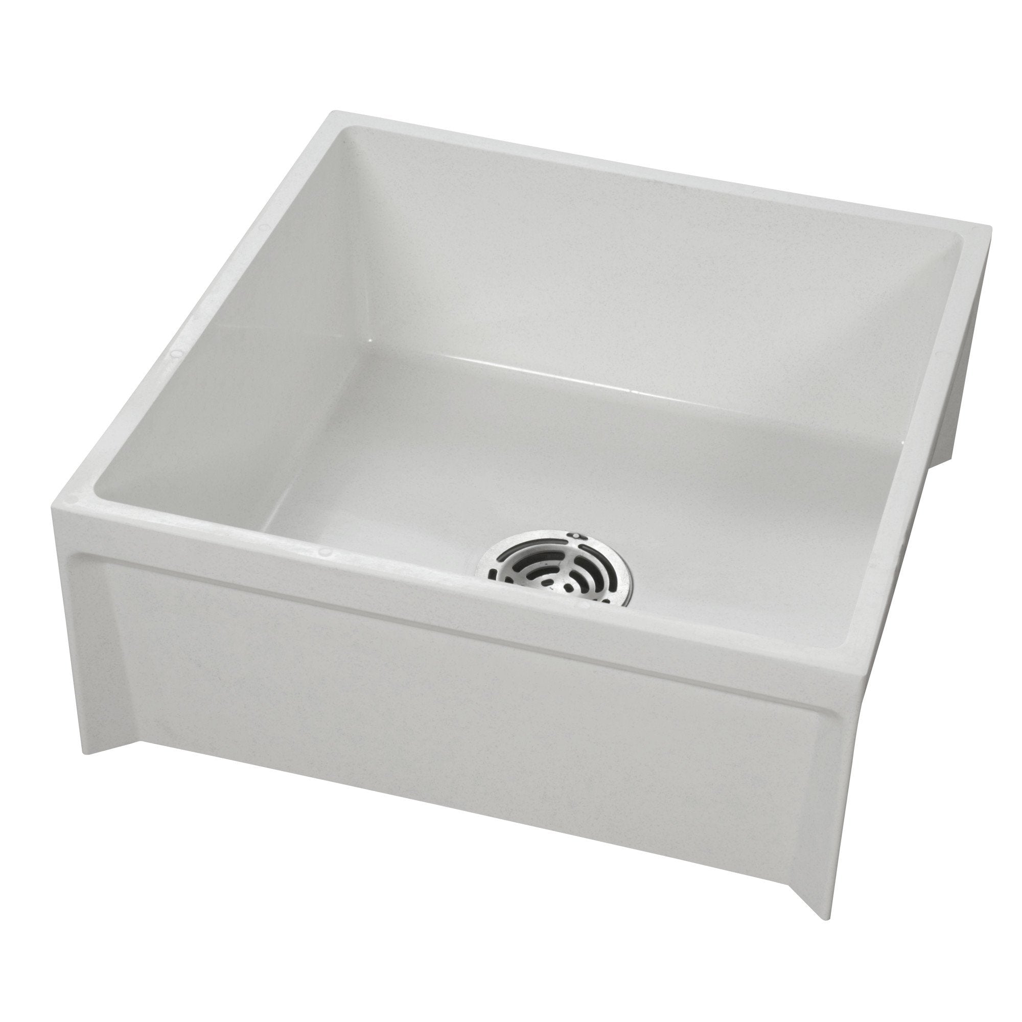 American Standard MSB2424100 Fiat Showers Molded Stone Mop Basin, White