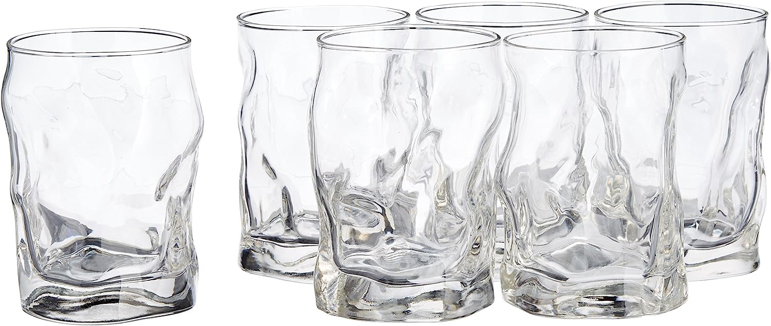 Bormioli Rocco Sorgente Shot Glasses, Set of 6, Gift Boxed