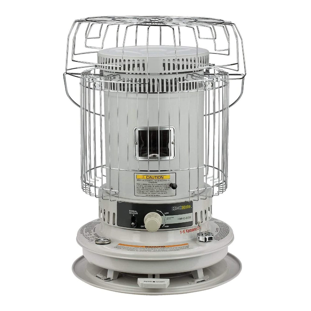 Sengoku Heatmate Hmc-23K Portable Indoor/Outdoor Kerosene Heater For 1000 Sq.Ft., 23,500 Btu, Auto Safety Shut Off, Tip-Over Swi