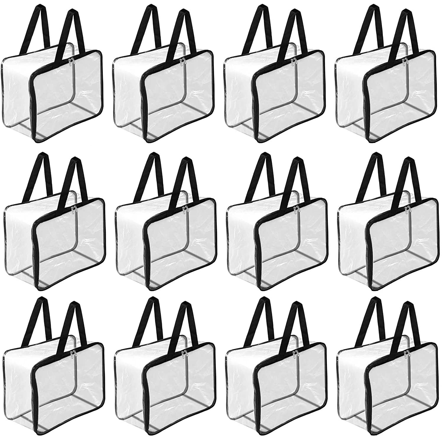 Perpart 27 Ltr Transparent Storage Bag Storage Living Cover Boxes For Wardrobe Shelves Clothes, Sarees, Bed Sheet, Blanket,Top A