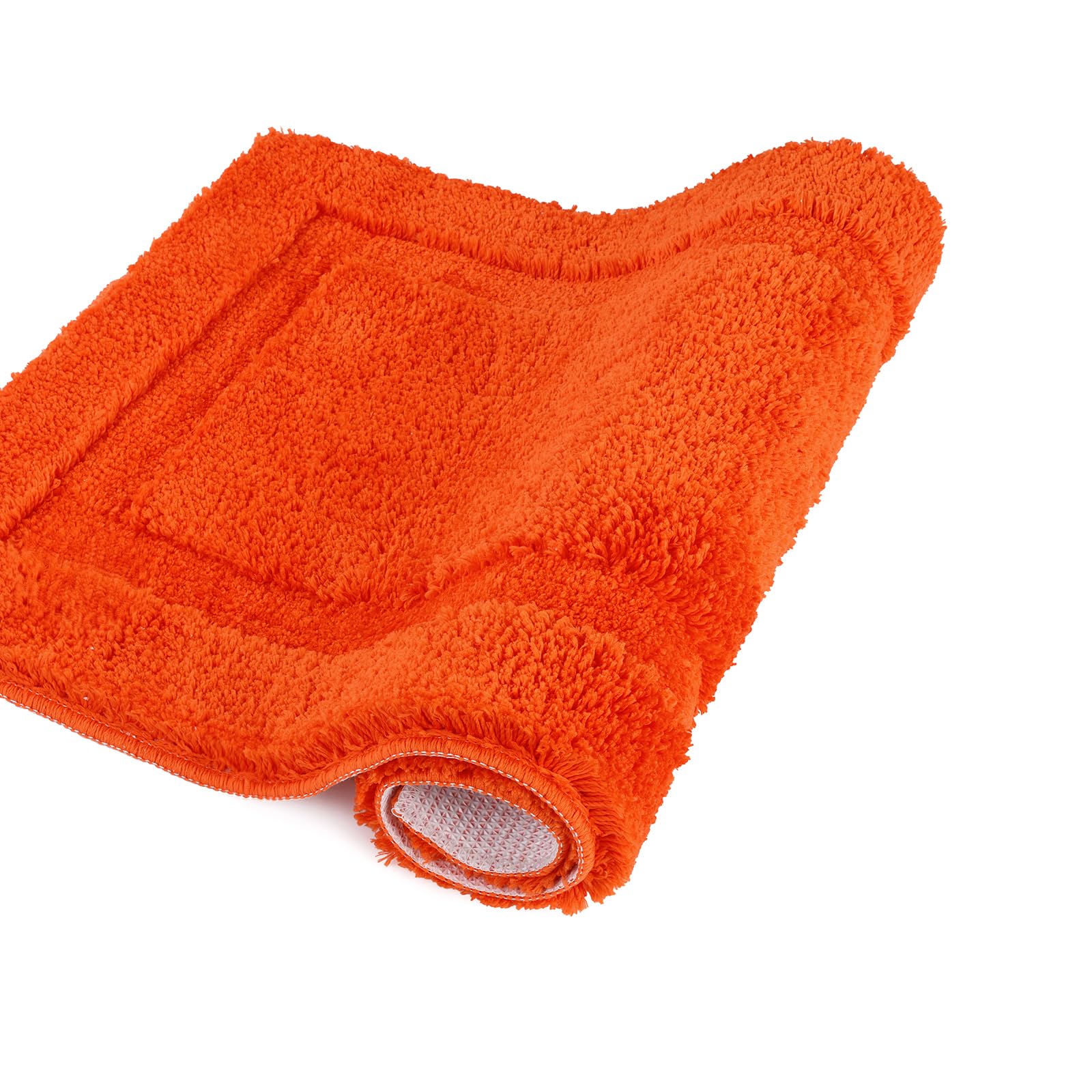 Shacos Super Soft Black Bathroom Runner Rugs Set Of 2 Pieces 47X20 + 32X20 Inch Non Slip Washable Bath Mats Microfiber Long Bath