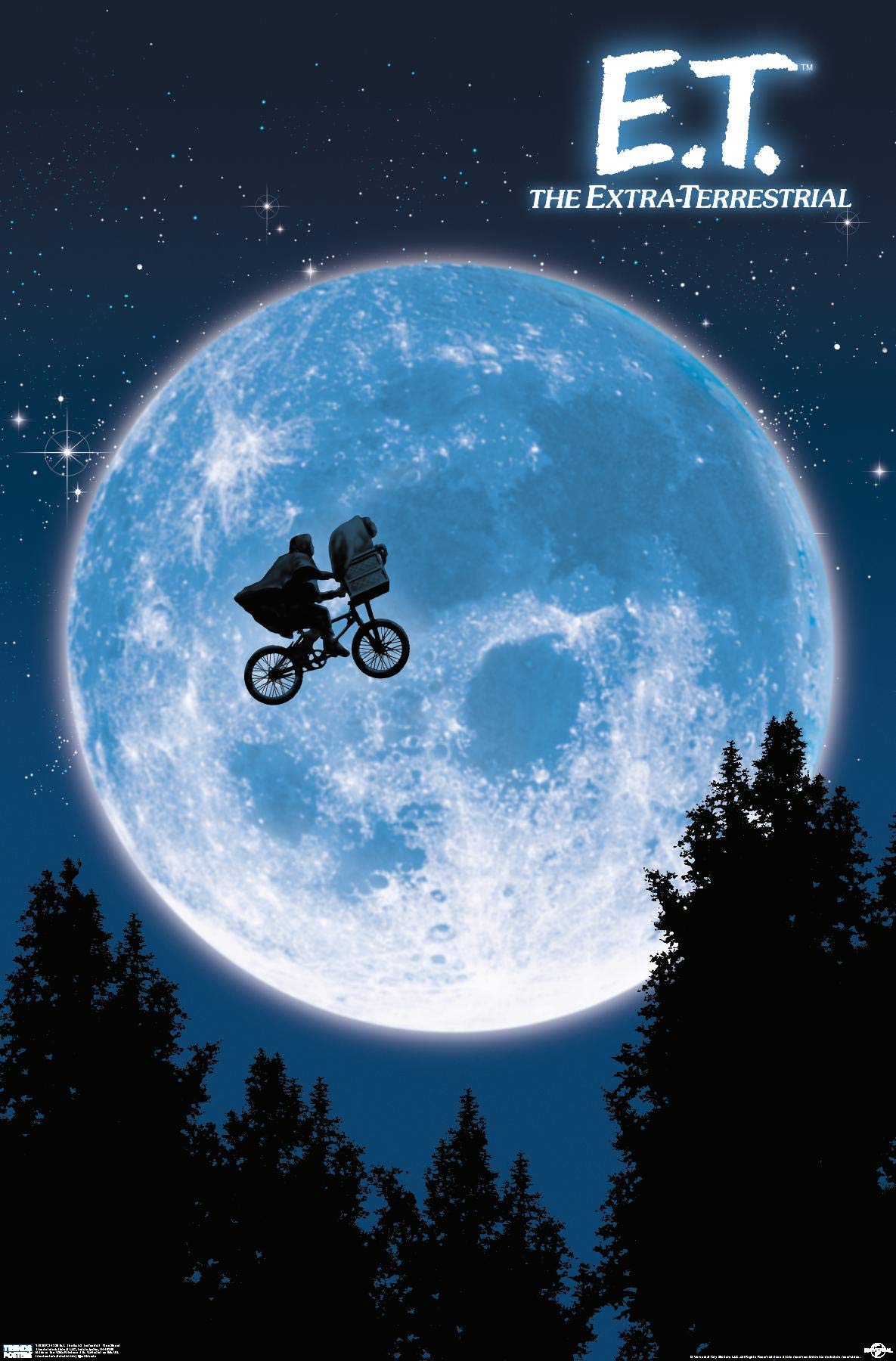 Trends International 24X36 E.T. The Extra-Terrestrial-One Sheet Wall Poster, 24'' X 36'', Unframed Version, Bedroom