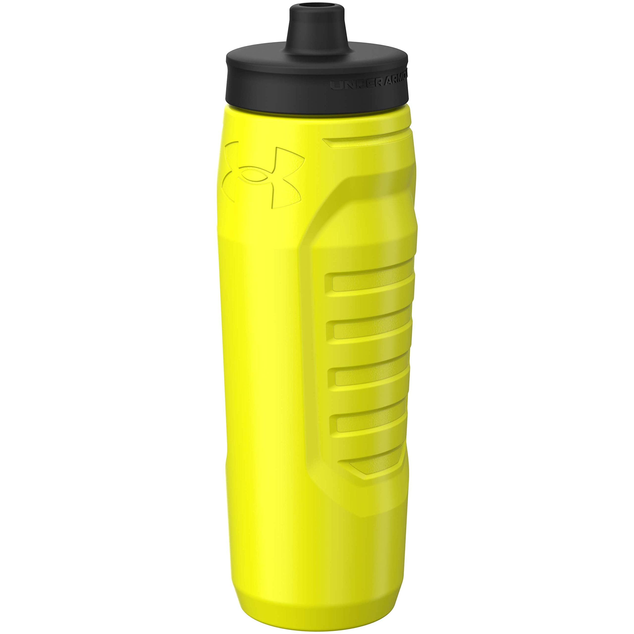 Under Armour Sideline Squeeze Water Bottle, Designed with QuickShot Lid, Quick & Easy Hydration, 32 oz