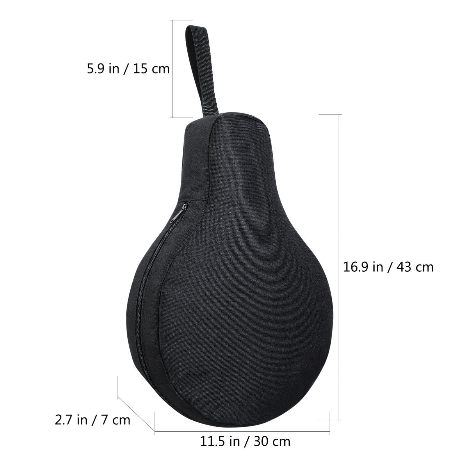 Hemoton 2 Pcs Cast Iron Skillet Bag Heavy Duty Chef Bag Camping Cookware Organizers Multi- Cooking Utensils Container Iron Pan S