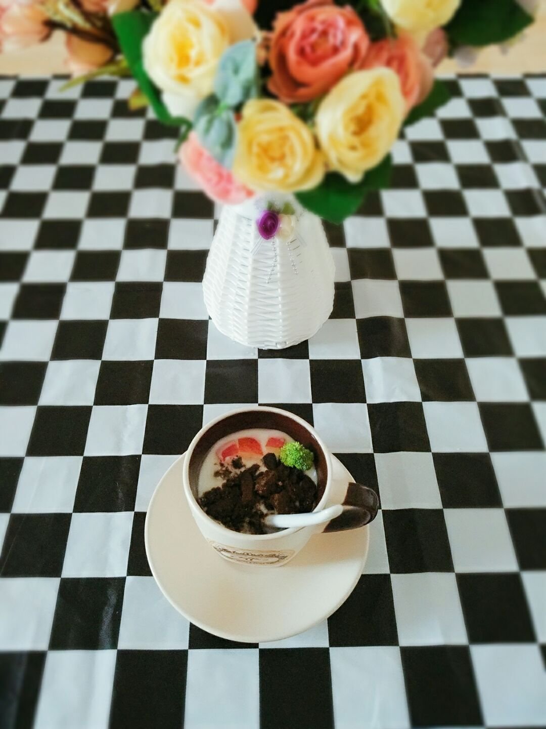 Brichbrow Pcs Of 3 Premium Plastic Checkered Flag Tablecloths Picnic Table Covers, Tablecovers Party Favor