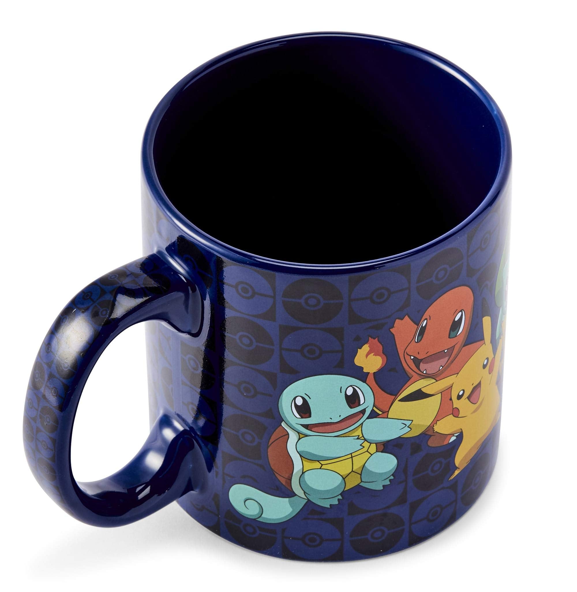 Pokmon Original Generation One Starters Coffee Mug | Features Pikachu & More
