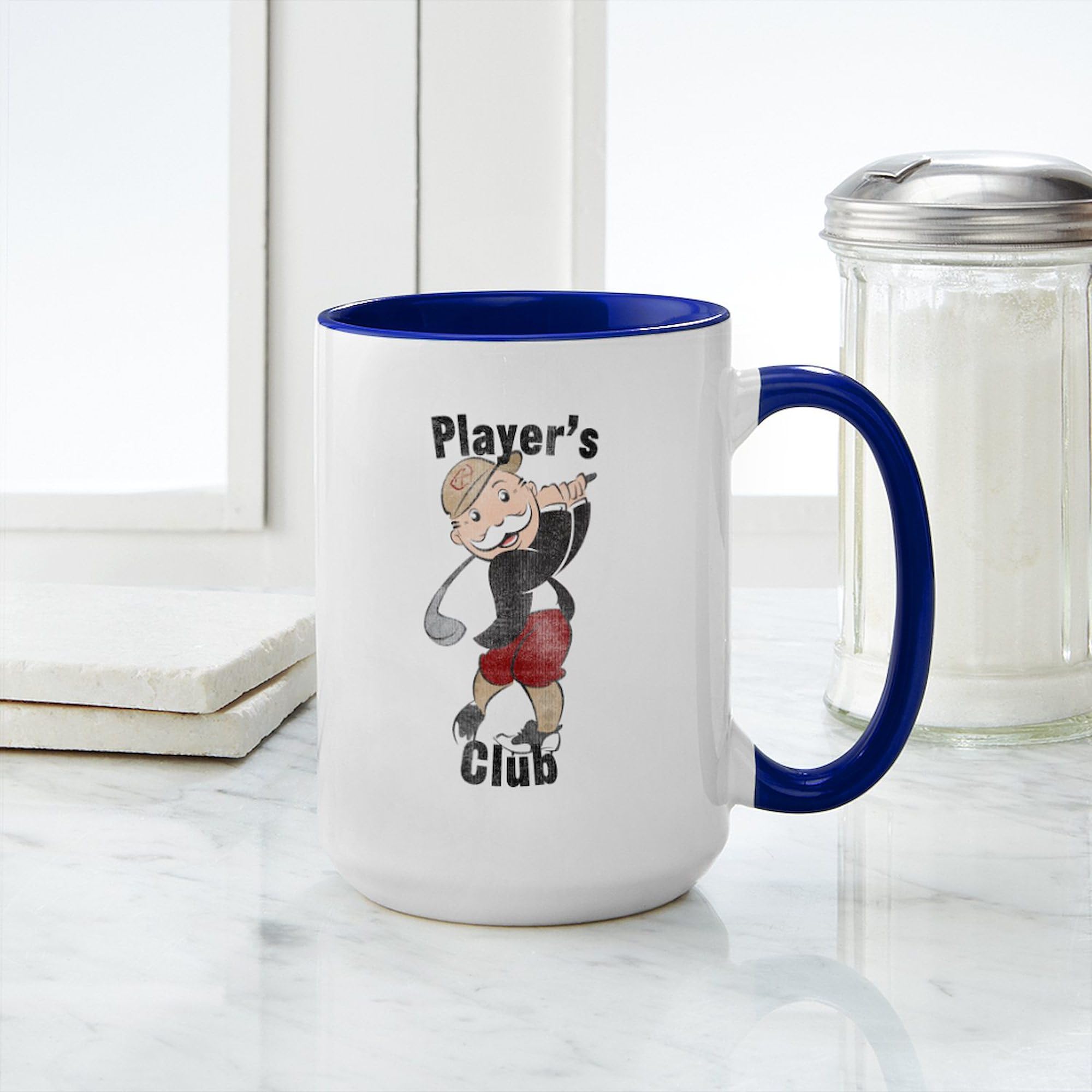 CafePress Monopoly Player's Club 15 oz (444 ml) Ceramic Coffee Mug