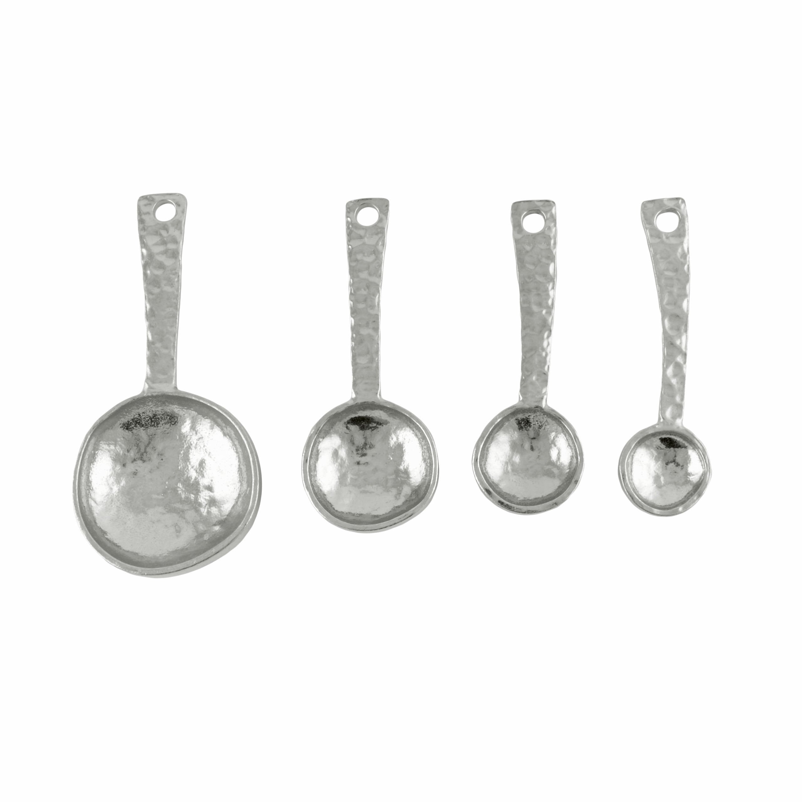 Crosby & Taylor Roman Pewter Measuring Spoons, Handmade In America