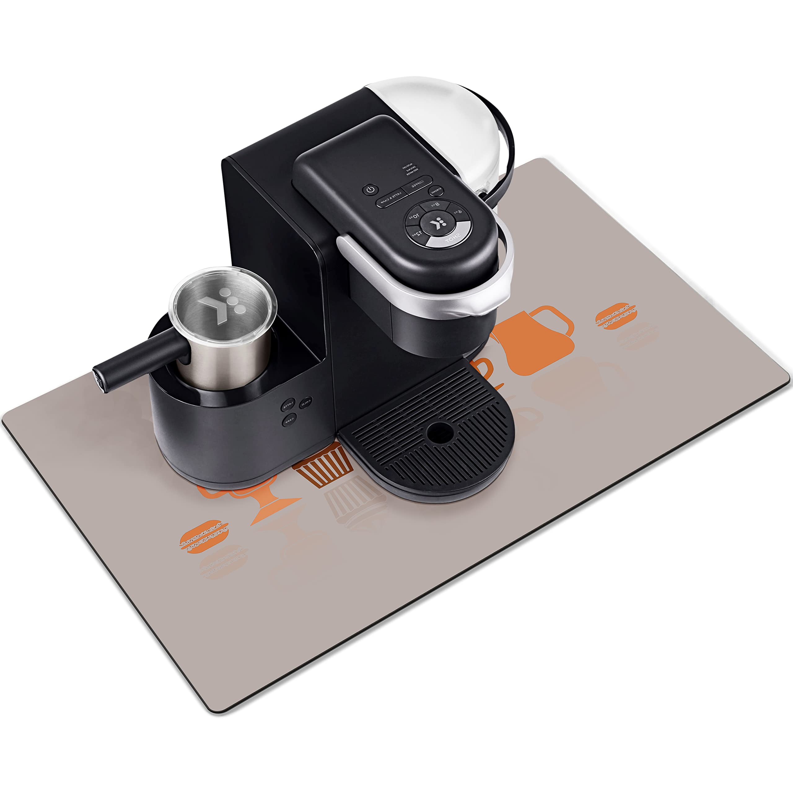 Golener Thick Counter Protector Absorbent Coffee Machine Spill Mat,Coffee Machine Protector,Desk Protector,Prevent Moving,Coffee