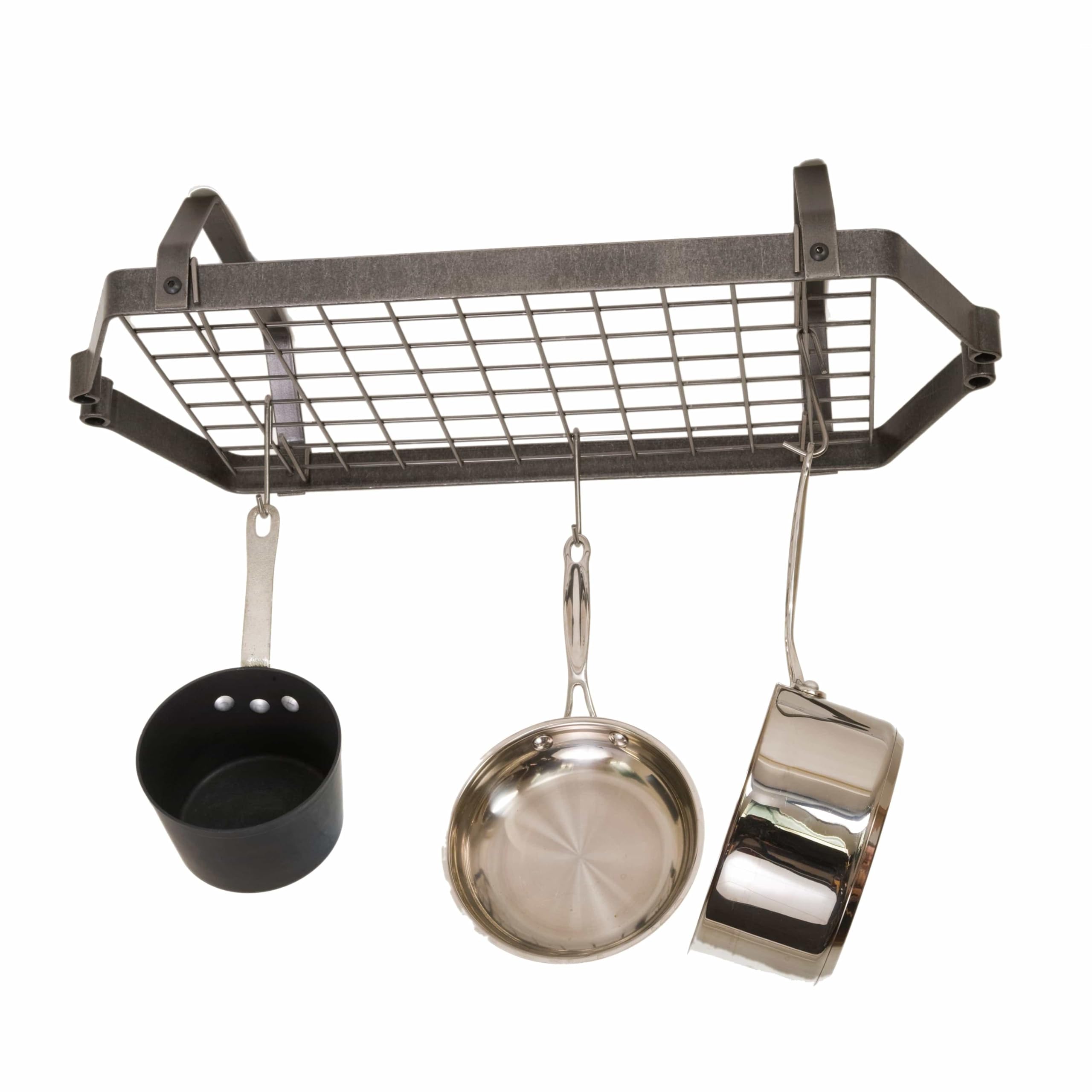 Enclume Decor Low-Ceiling Retro Rectangle, Regular, Hammered Steel