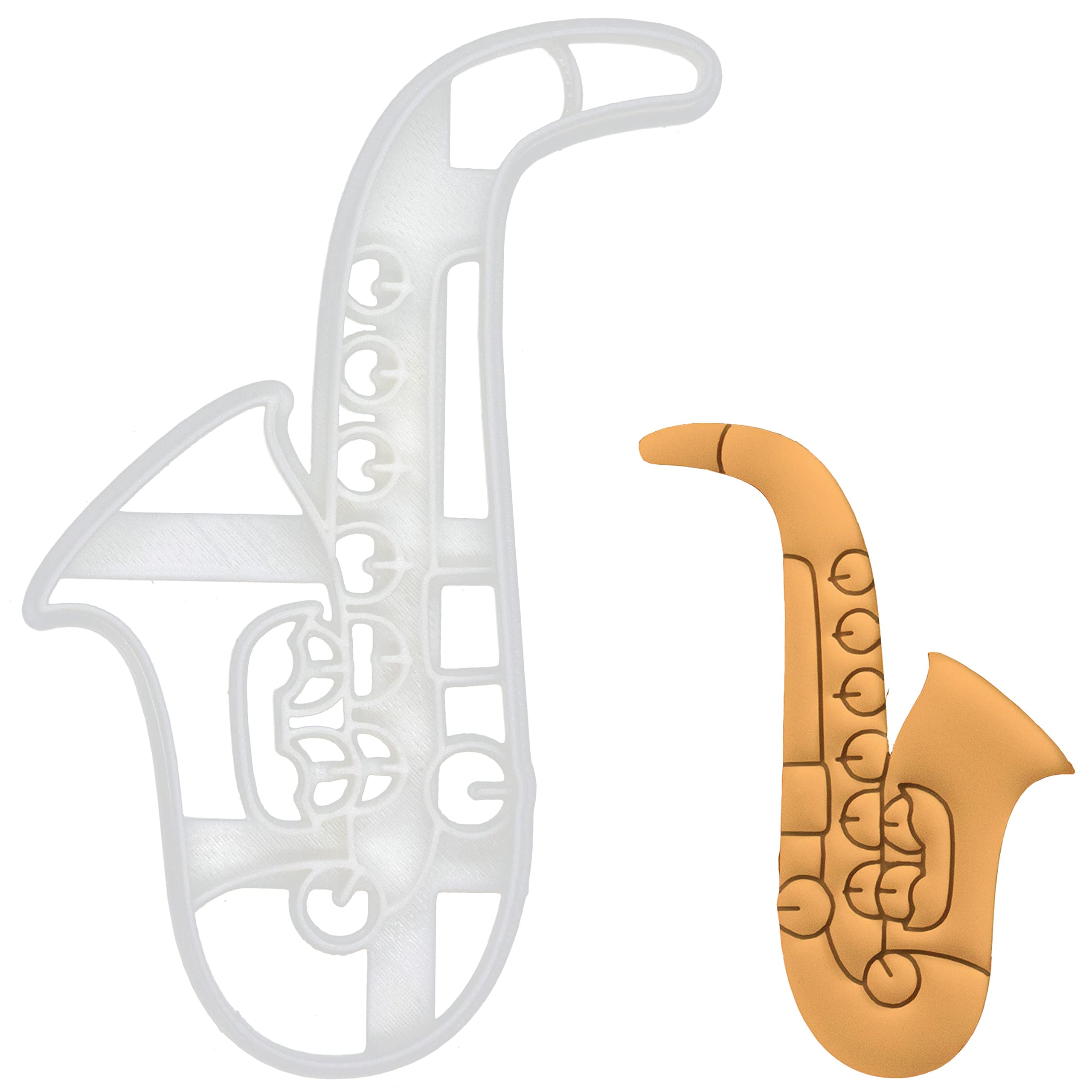 Saxophone Cookie Cutter, 1 Piece - Bakerlogy