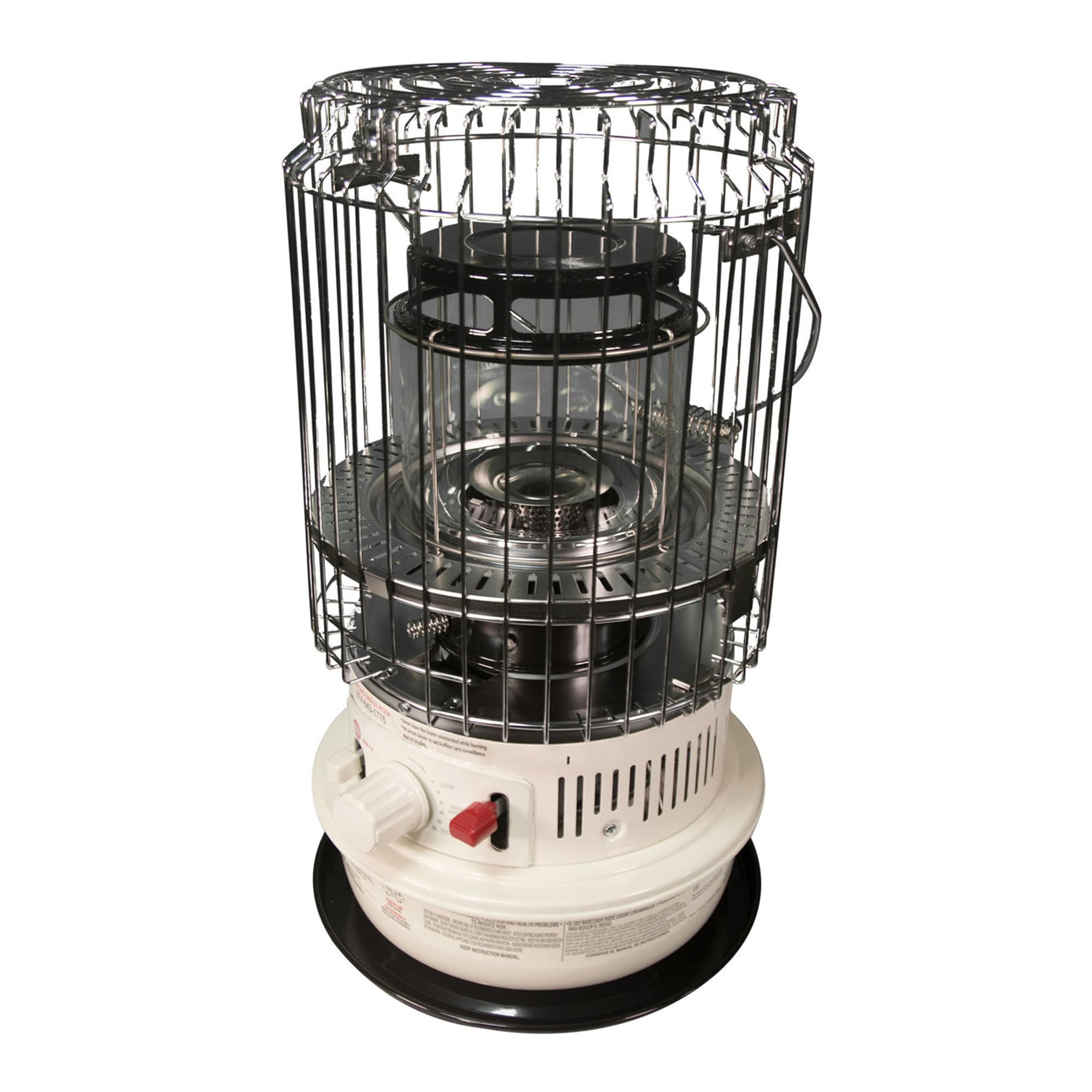 World Marketing Of America Kw-12 Kero-World Compact Convection Style Kerosene Wick Heater, 10500 Btu