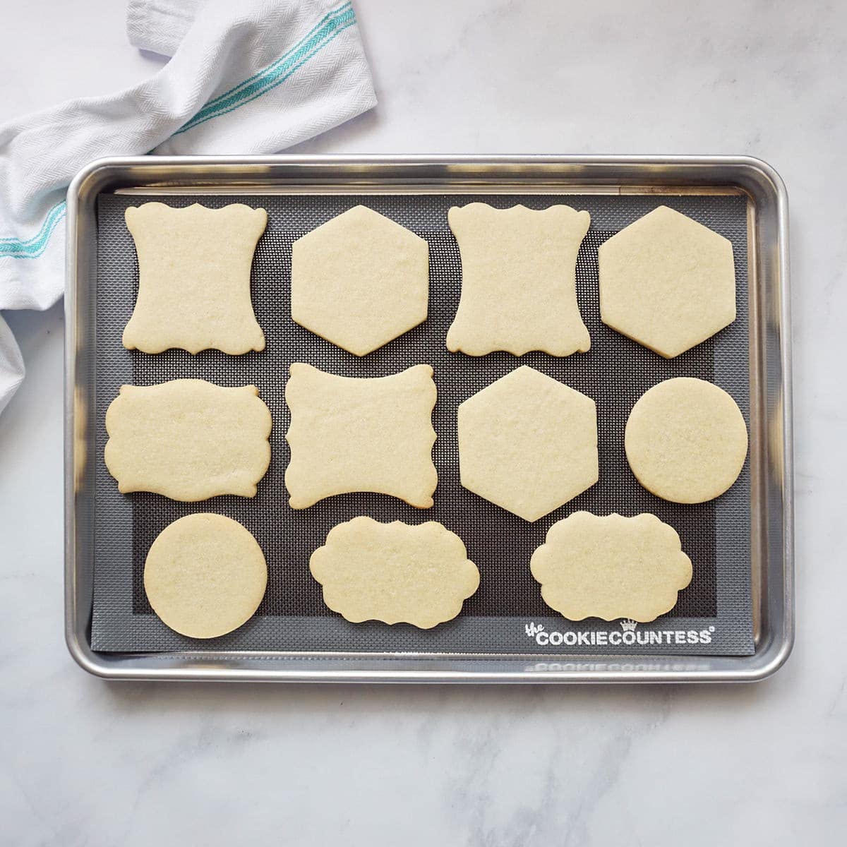 16.5 X 11.5 Mesh Non-Stick Baking Mats, Medium, Set Of 2, Fits What Is Commonly Called A Half Sheet Pan