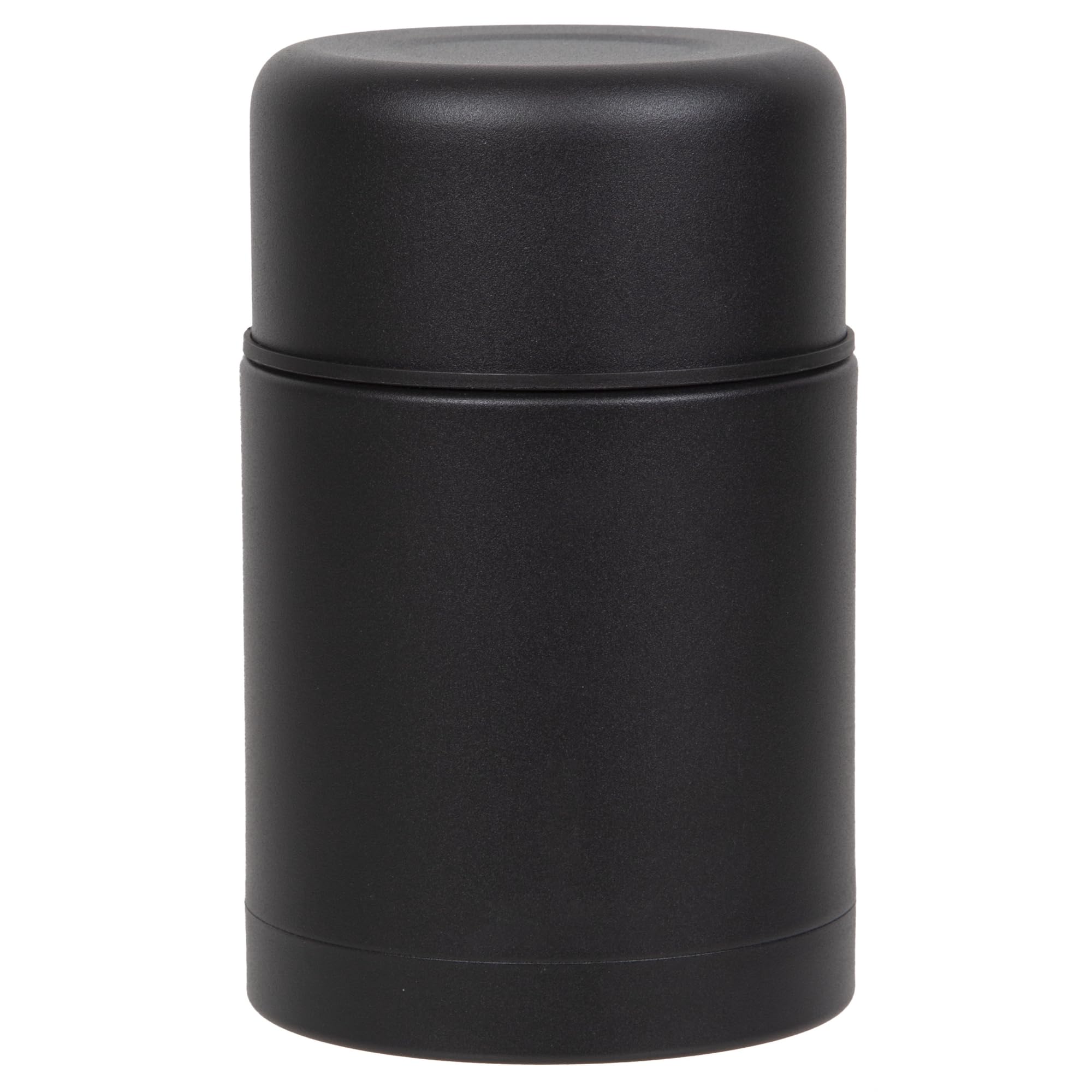 FIFTY/FIFTY 25oz Black Food Storage Container
