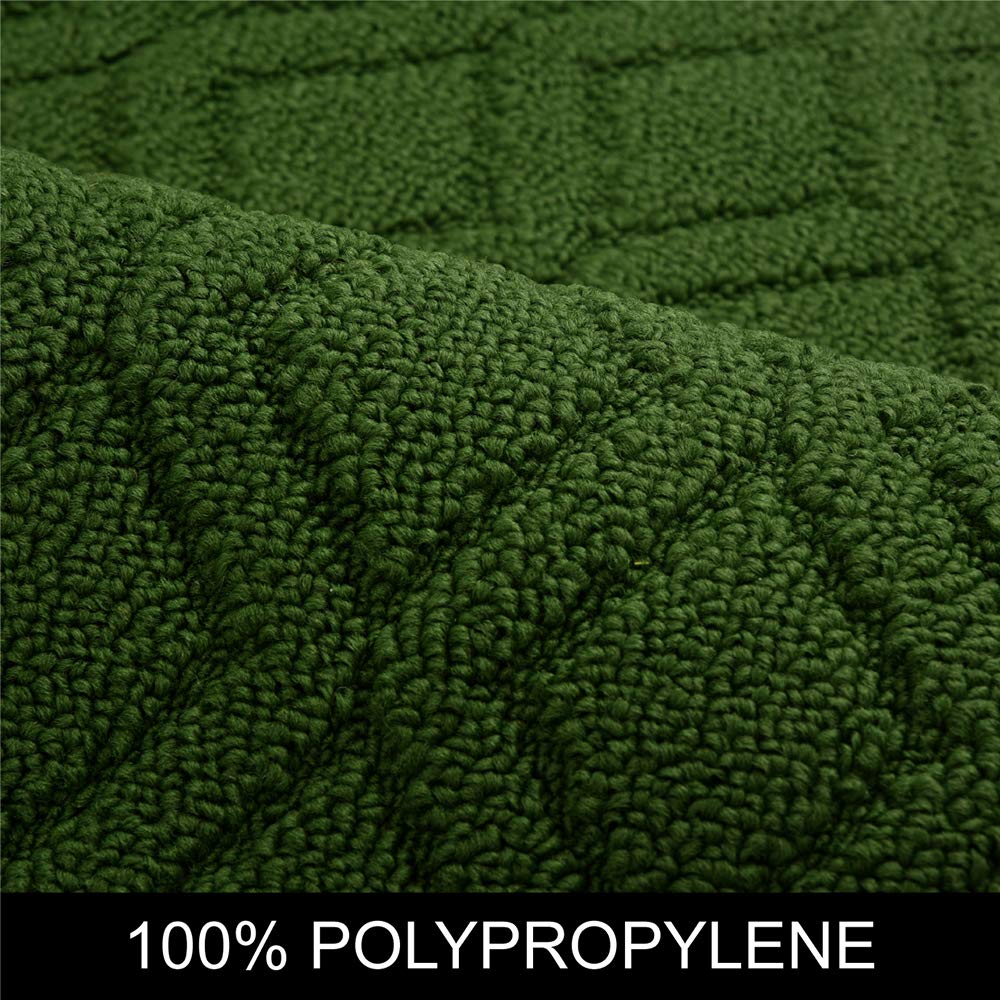 Cosy Homeer 48X20 Inch/30X20 Inch Kitchen Rug Mats Made Of 100% Polypropylene 2 Pieces Soft Kitchen Mat Specialized In Anti Slip