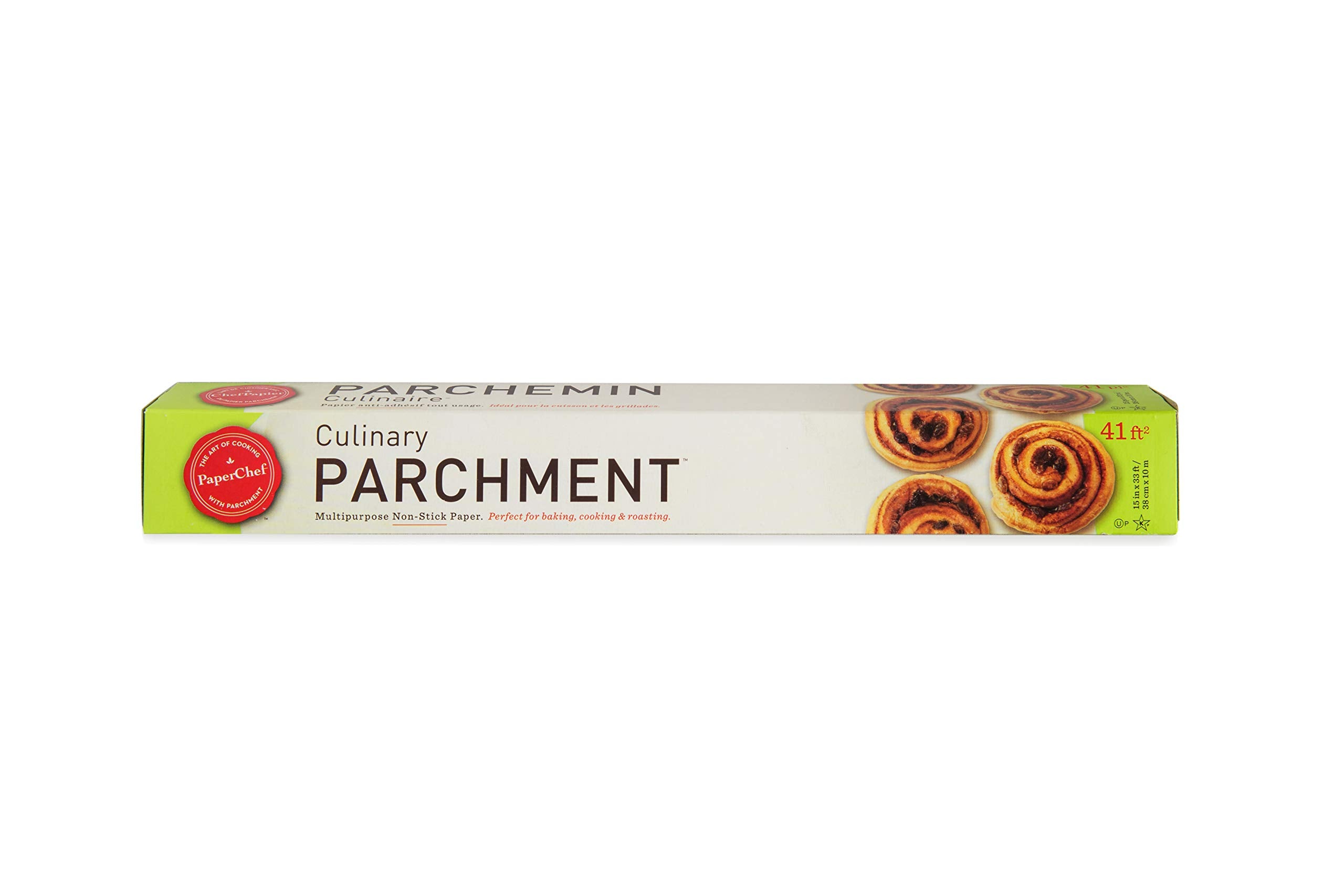 Paperchef Culinary Parchment Multipurpose Non-Stick Paper, 41 Sq Ft