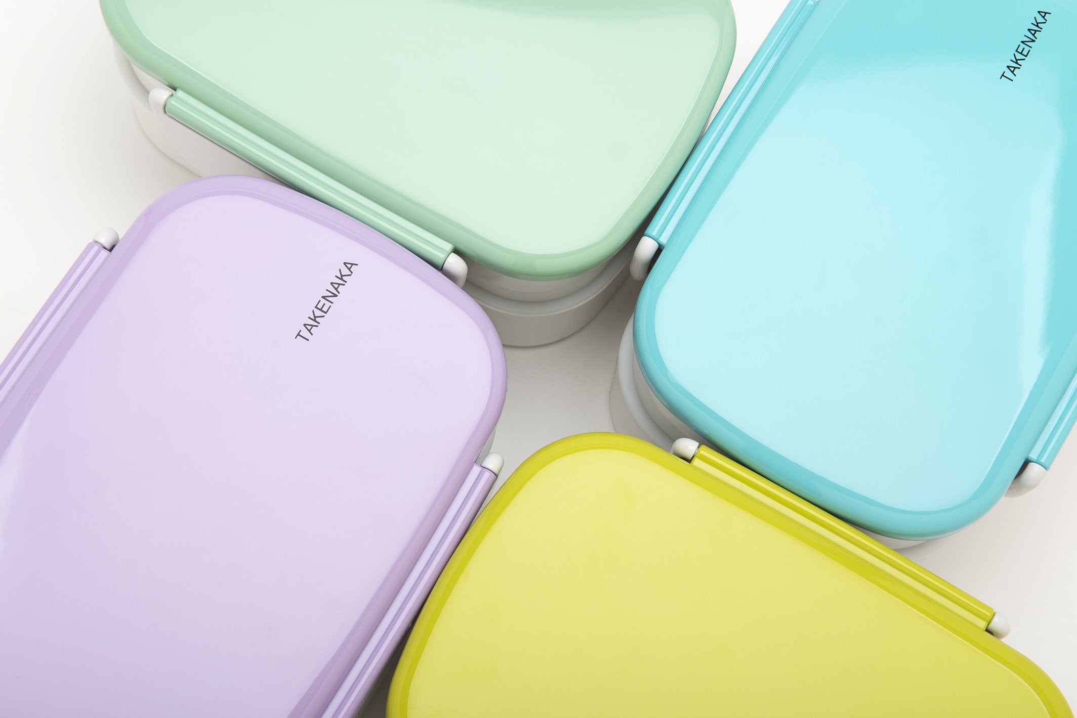Takenaka 12-1202-33 Double Bento Box, Light Blue