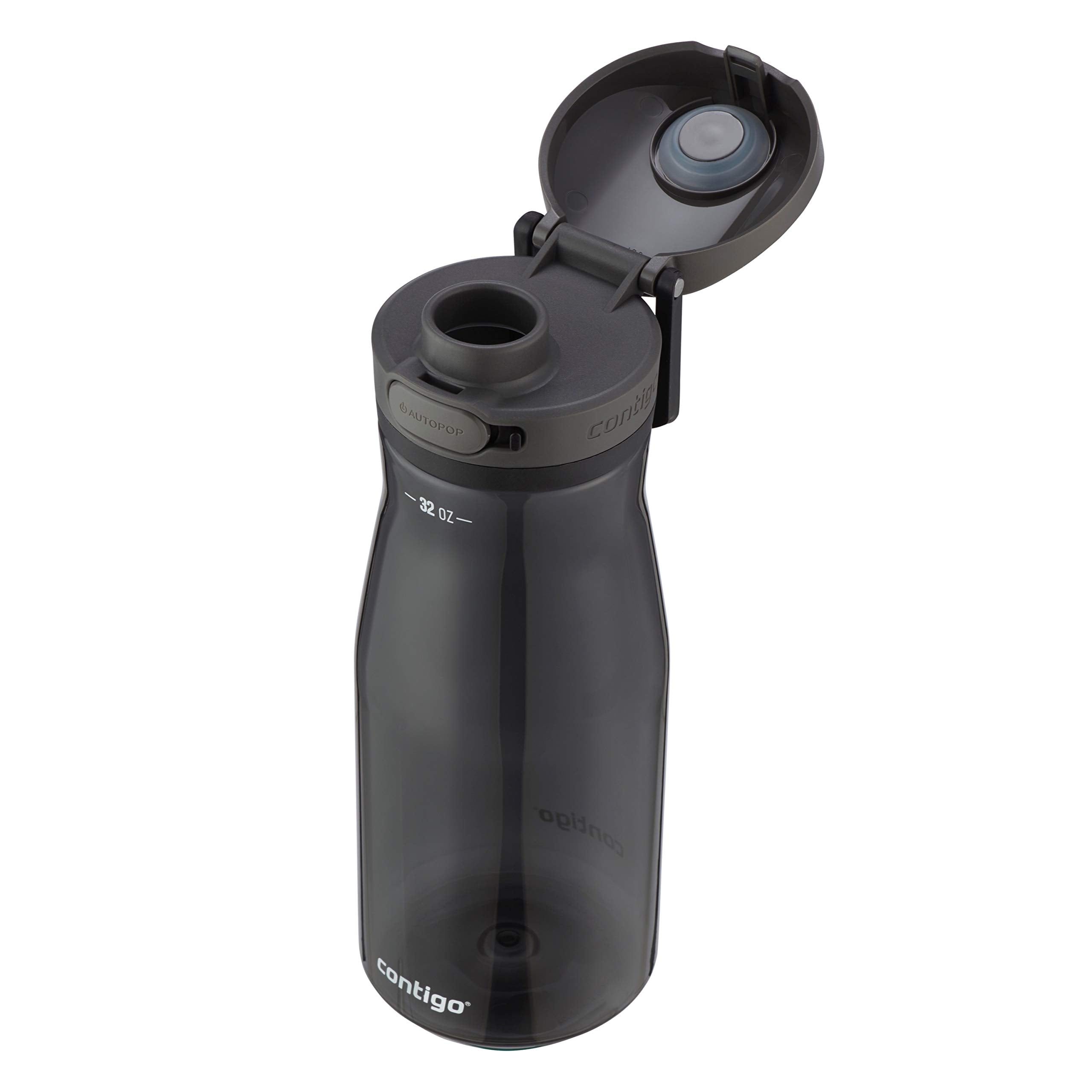 Contigo Jackson 2.0 Tritan Water Bottle With Autopop Lid, 32Oz, Licorice