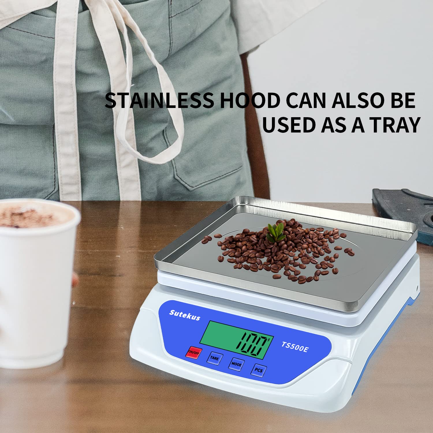 Sutekus 0.04Oz To 55Lbs Digital Scales Weigh Scale Kitchen Scale Precise Cooking Scale Multifunction Scales For Kitchen Home Pos