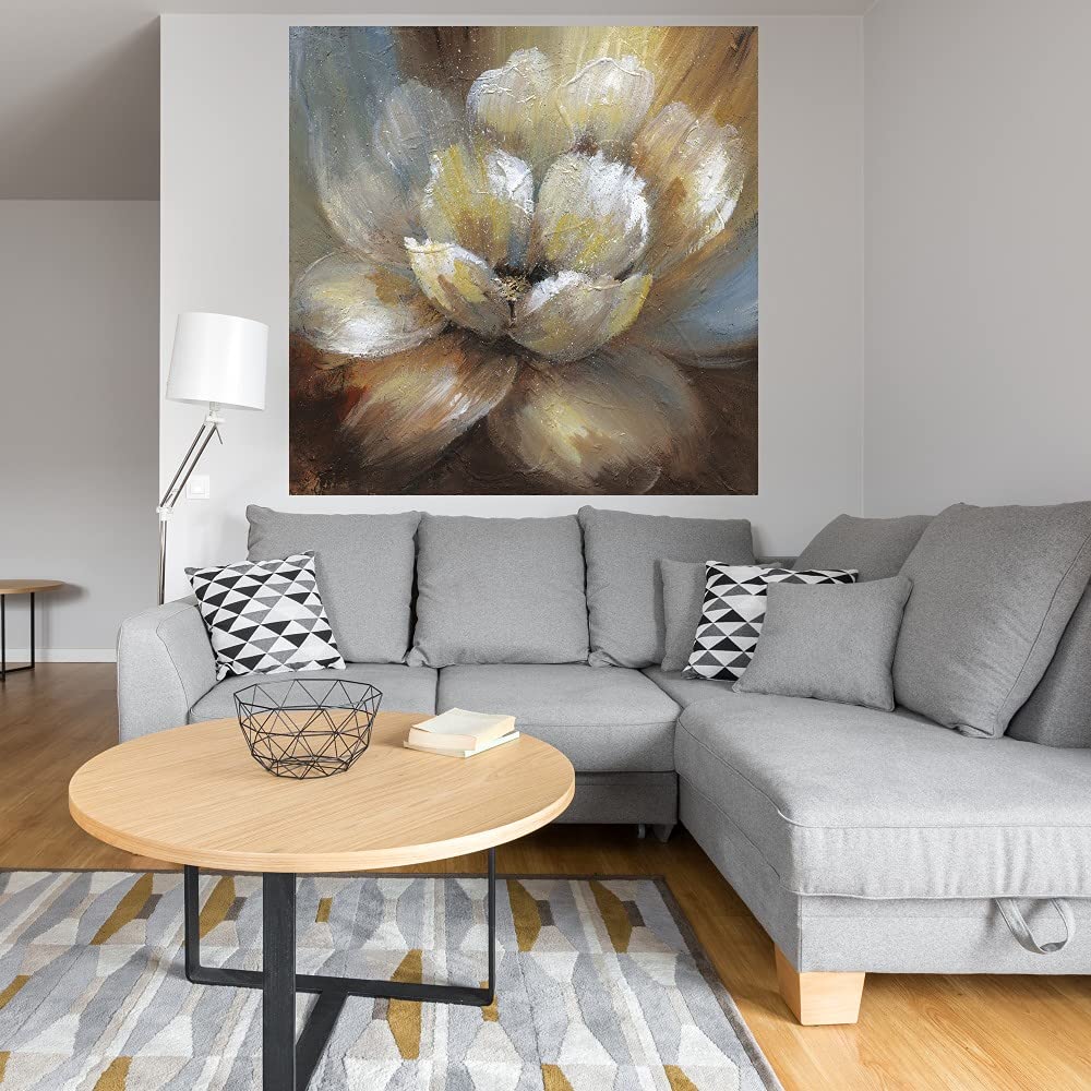 Fine Art Canvas Blooming I Canvas Wall Decor By Artist Nan For Living Room, Bedroom, Bathroom, Kitchen, Office, Bar, Dining & Gu