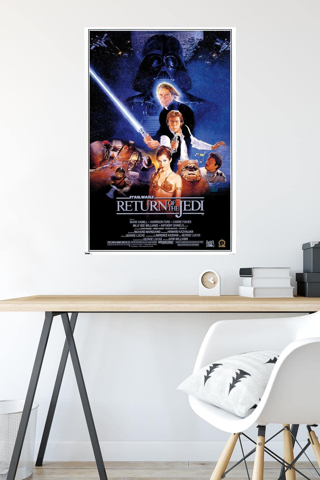 Trends International 24X36 Star Wars: Return Of The Jedi - One Sheet 3 Wall Poster, 24'' X 36'', Unframed Version
