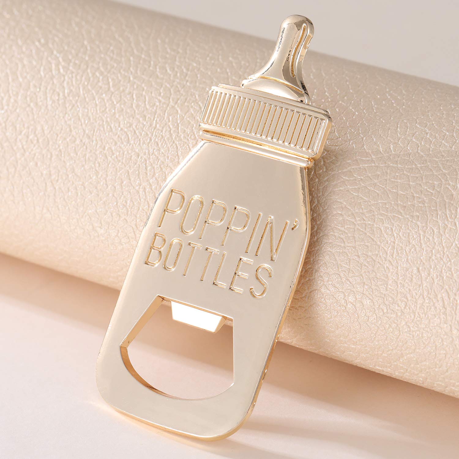 24Pcs Poppin Bottle Bottle Opener Baby Shower Favors Gift For Girl With Exquisite Packaging Box,Baby Shower Souvenirs For Guests