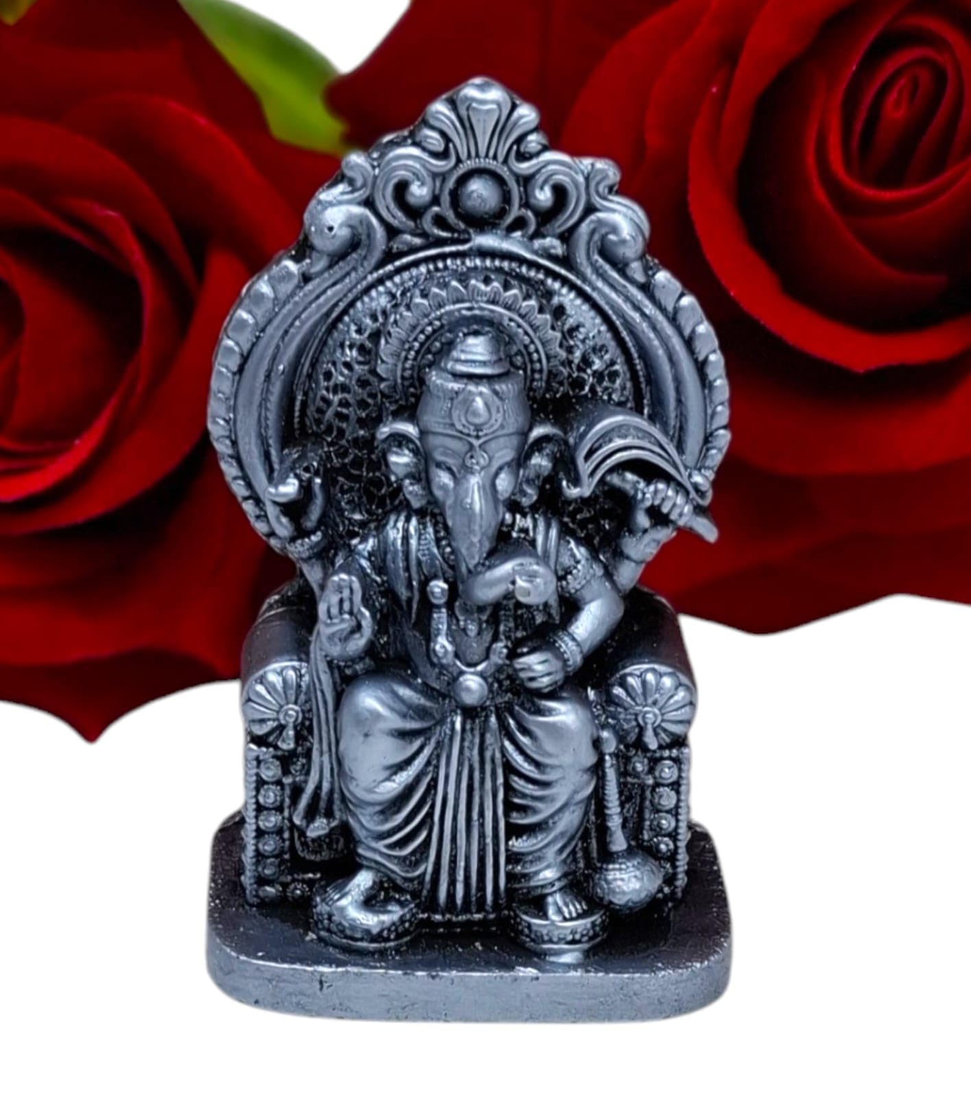 Hemant Art Shirdi Ganesha Idol Car Dashboard Idol Ganesha Murti Ganpati Idol For Home Decor Puja Lord Ganesh Statue Gift For Off