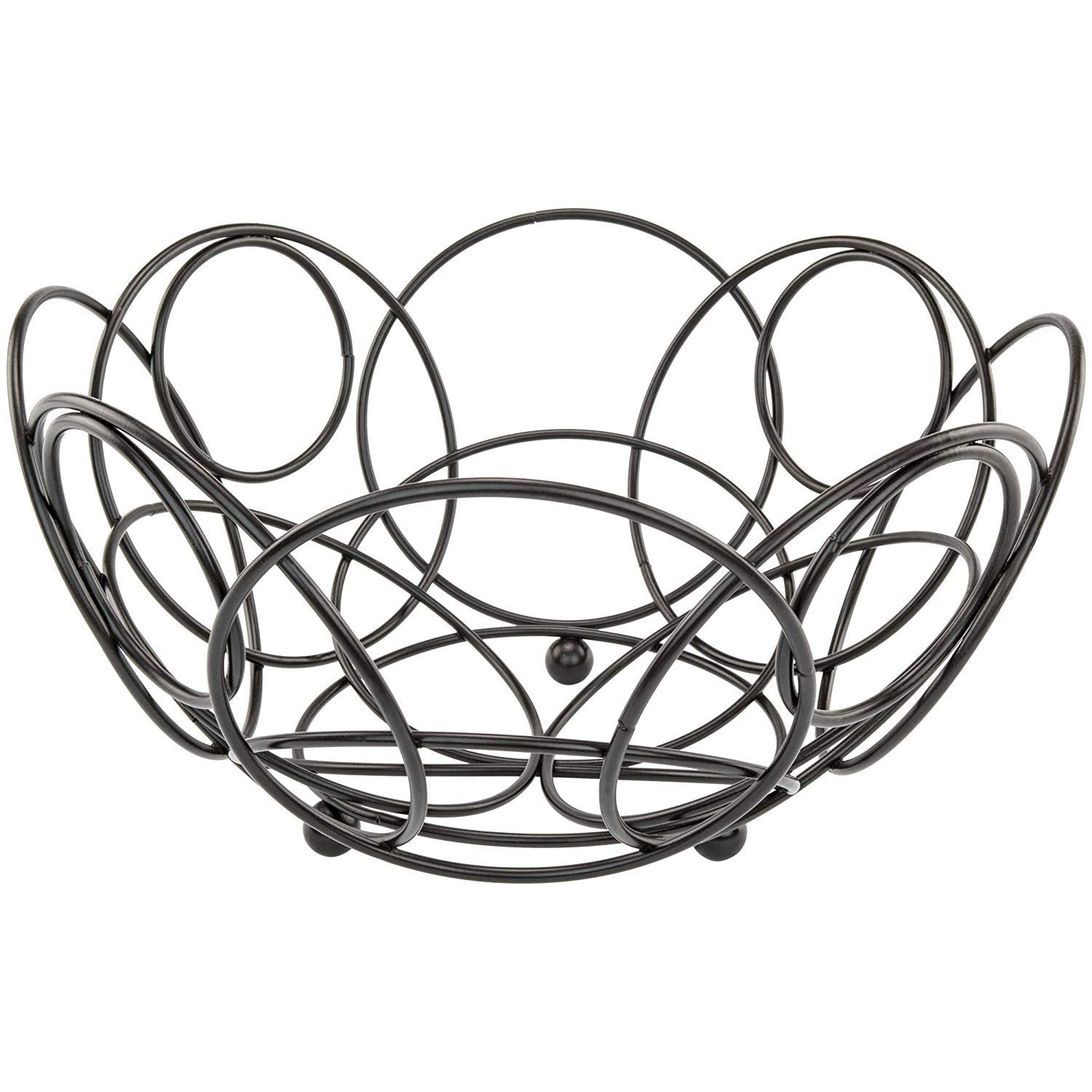 Feeling Mall Kitchen Fruit Bowl Basket For Serving, Dining Table Decoration