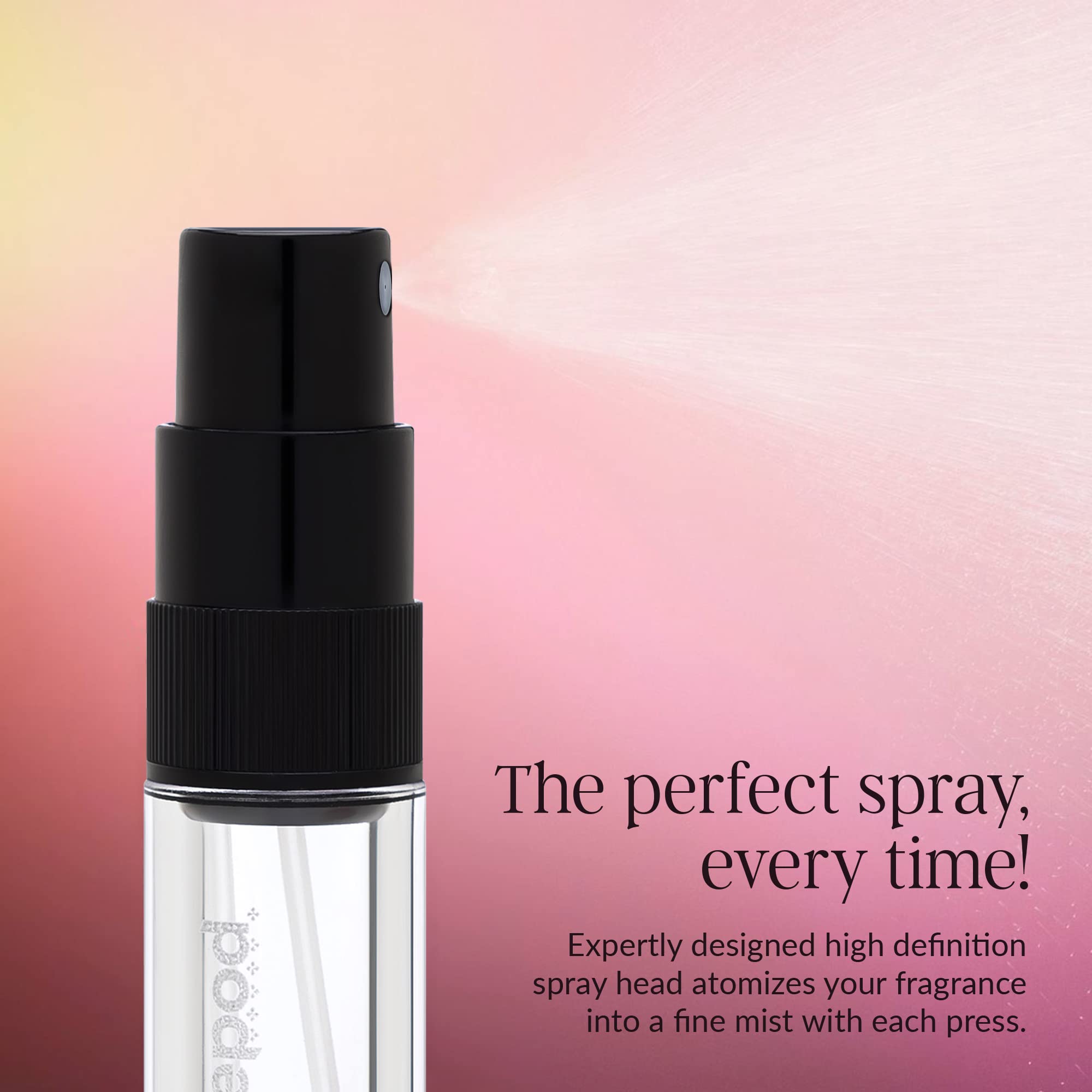 Travalo Pod Pure Perfume Atomizer - Leak-Proof And Tsa Approved For Air Travel - Reusable And Airtight Easy-Fill Mini Pump Spray
