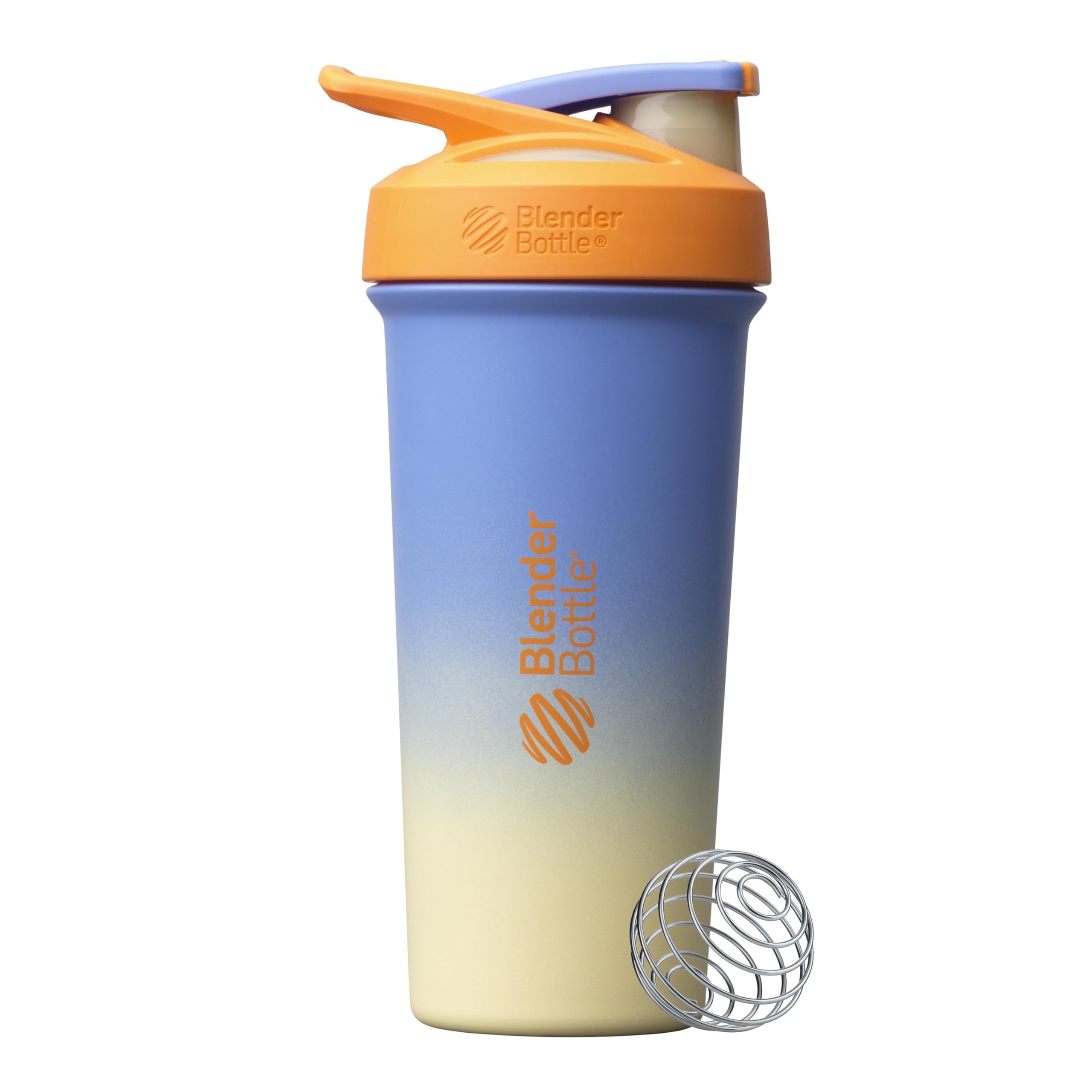 BlenderBottle Sport Sleek Stainless Steel Shaker Bottle 25 oz Dandelion
