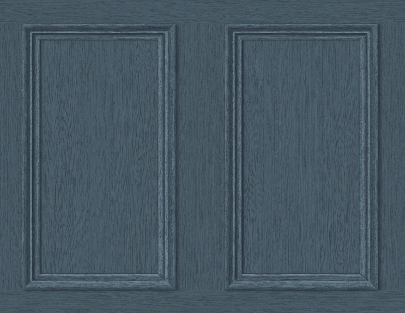 NextWall Stacy Garcia Home Faux Wood Panel Peel and Stick Wallpaper (Denim Blue)