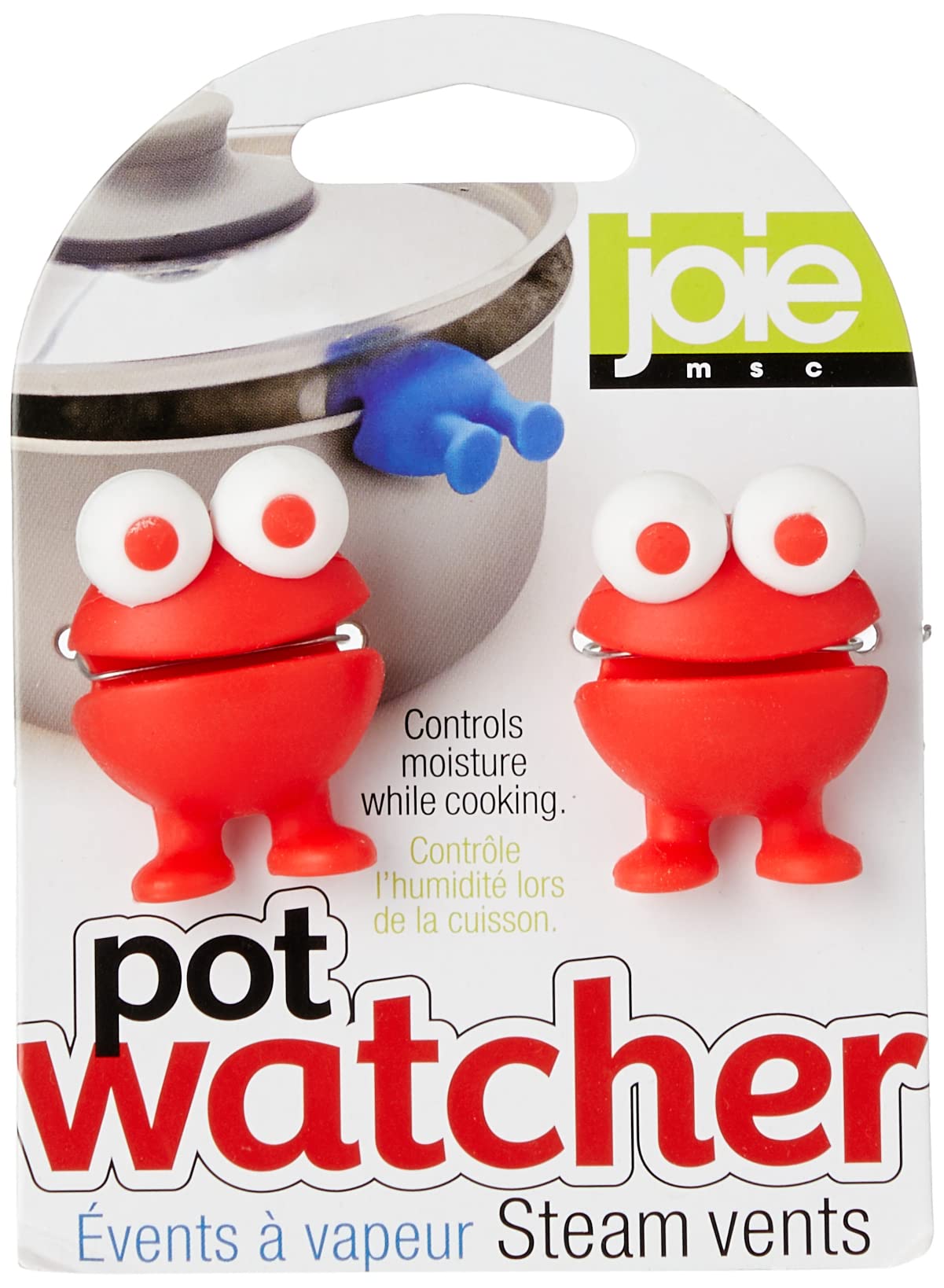 Msc International Joie Pot Watcher Steam Vents 2 Pack Assorted Colors