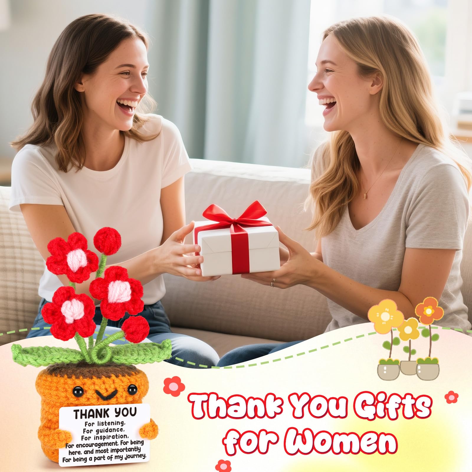 Thank You Gifts for Boss Women Boss Lady Her Female Christmas Thanksgiving Birthday Handmade Appreciation Present for Coworker M