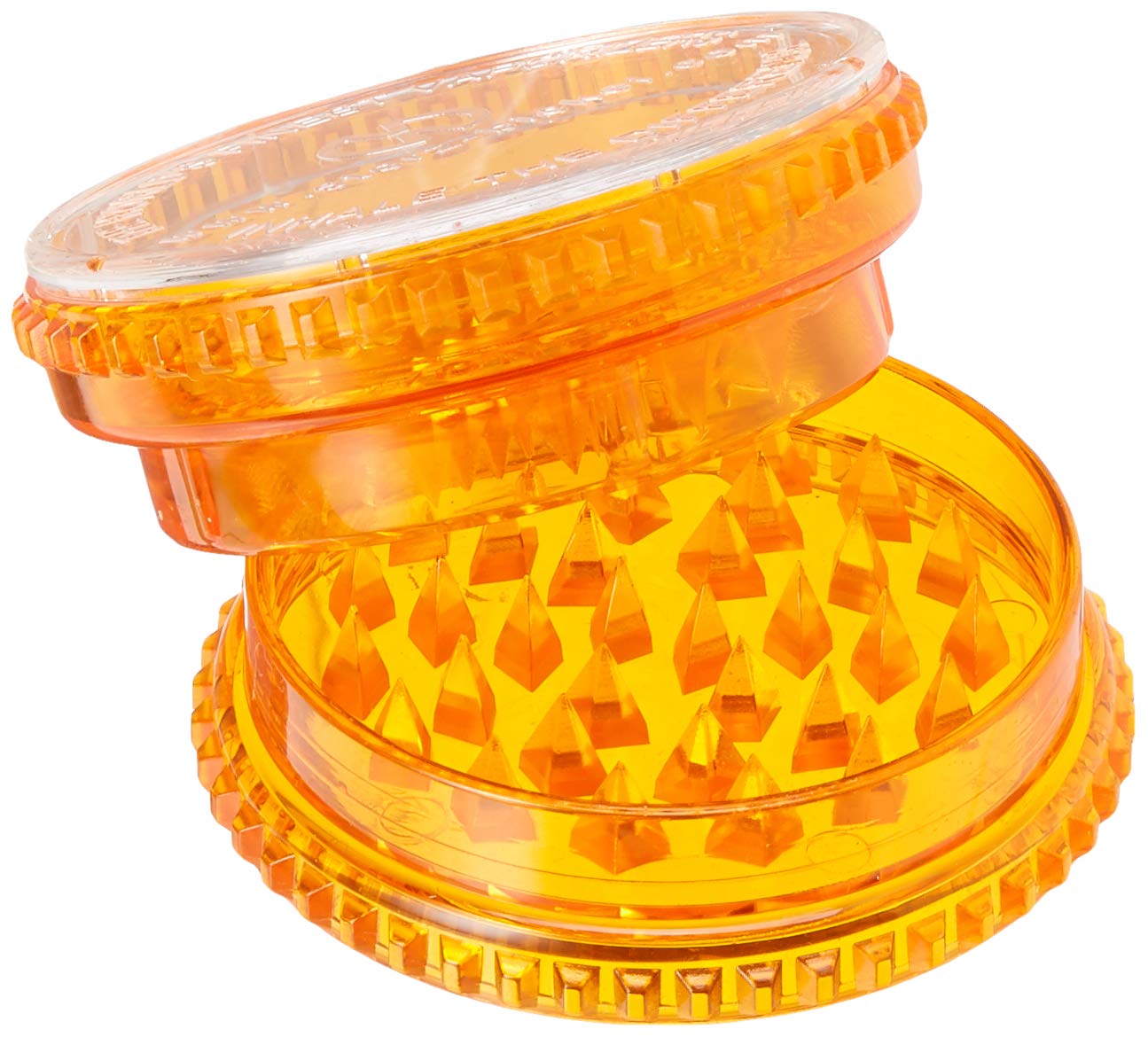 Stortz & Bickle Volcano Plastic Herb Grinder, 23, Orange