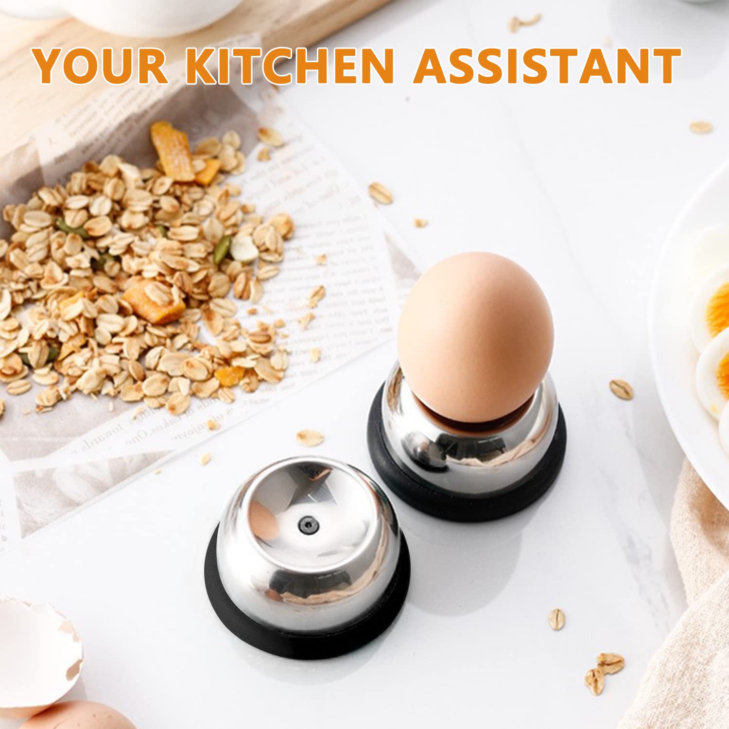 Egg Piercer, Stainless Steel Needle Egg Punch, Egg Piercer Hole Seperater Bakery Kitchen Tools, Dishwasher Safe